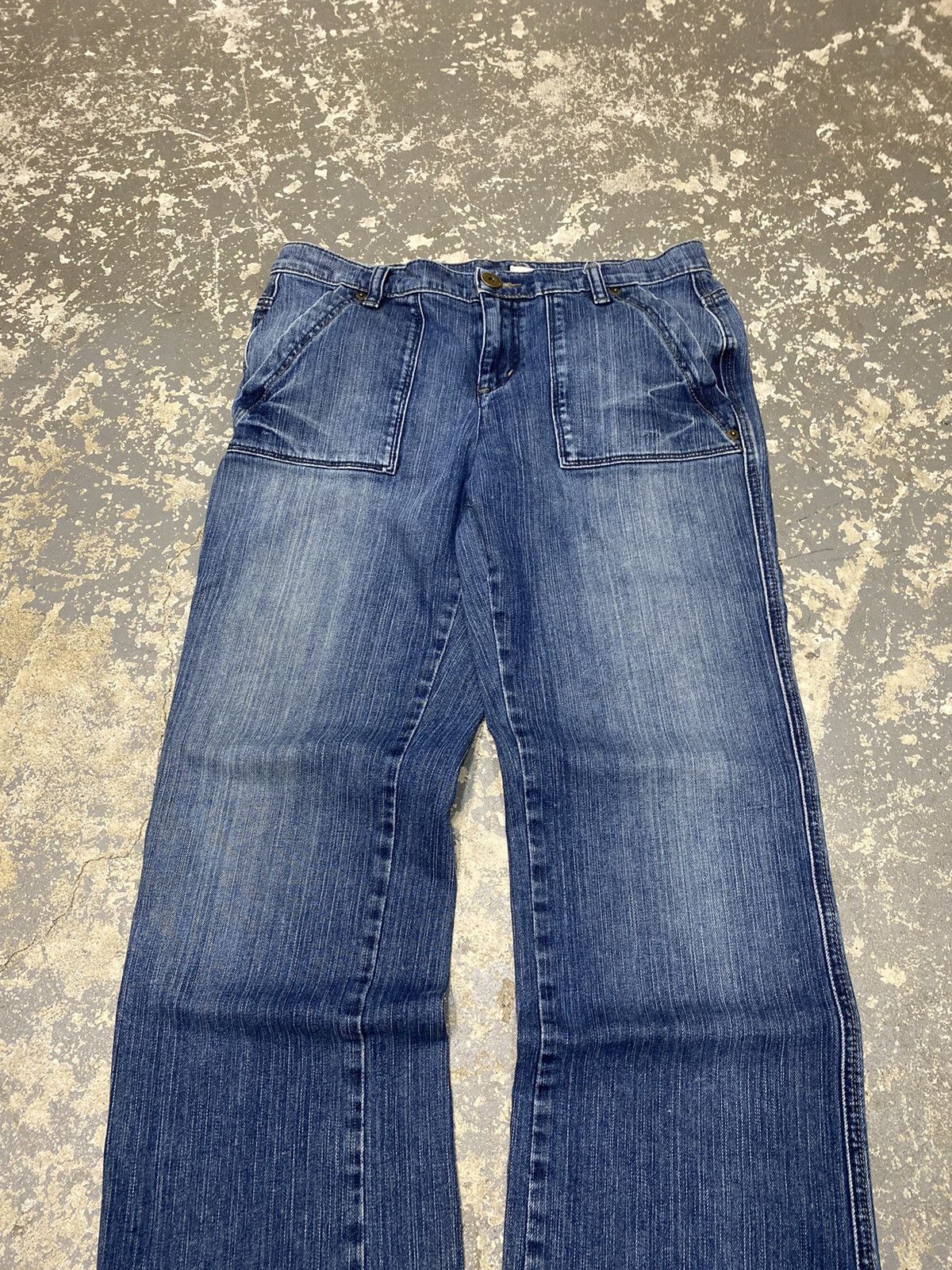 DKNY × Vintage Vintage Dkny Baggy Denim Jean Pants Size 30" / US 8 / IT 44 - 9 Thumbnail