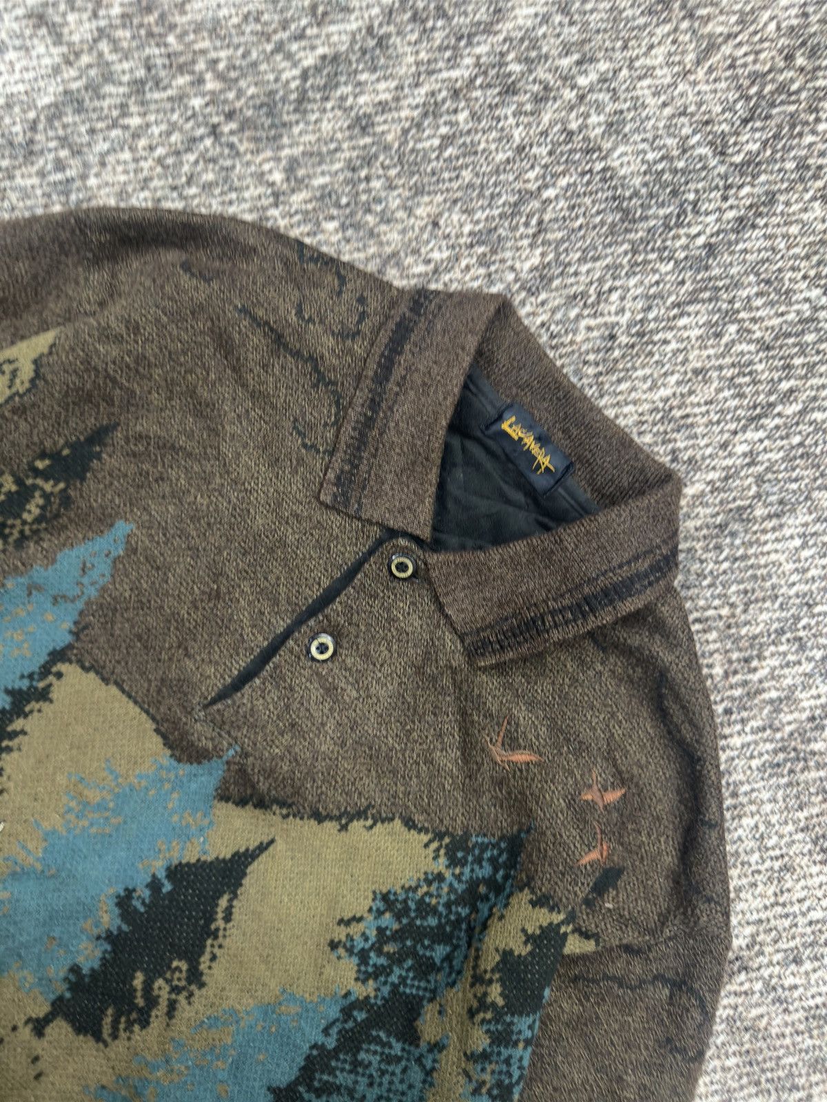 Aran Isles Knitwear × Japanese Brand × Vintage Pop Arts Aran Isles Knitwear Sweatshirt Japanese Sweater Size US M / EU 48-50 / 2 - 7 Thumbnail