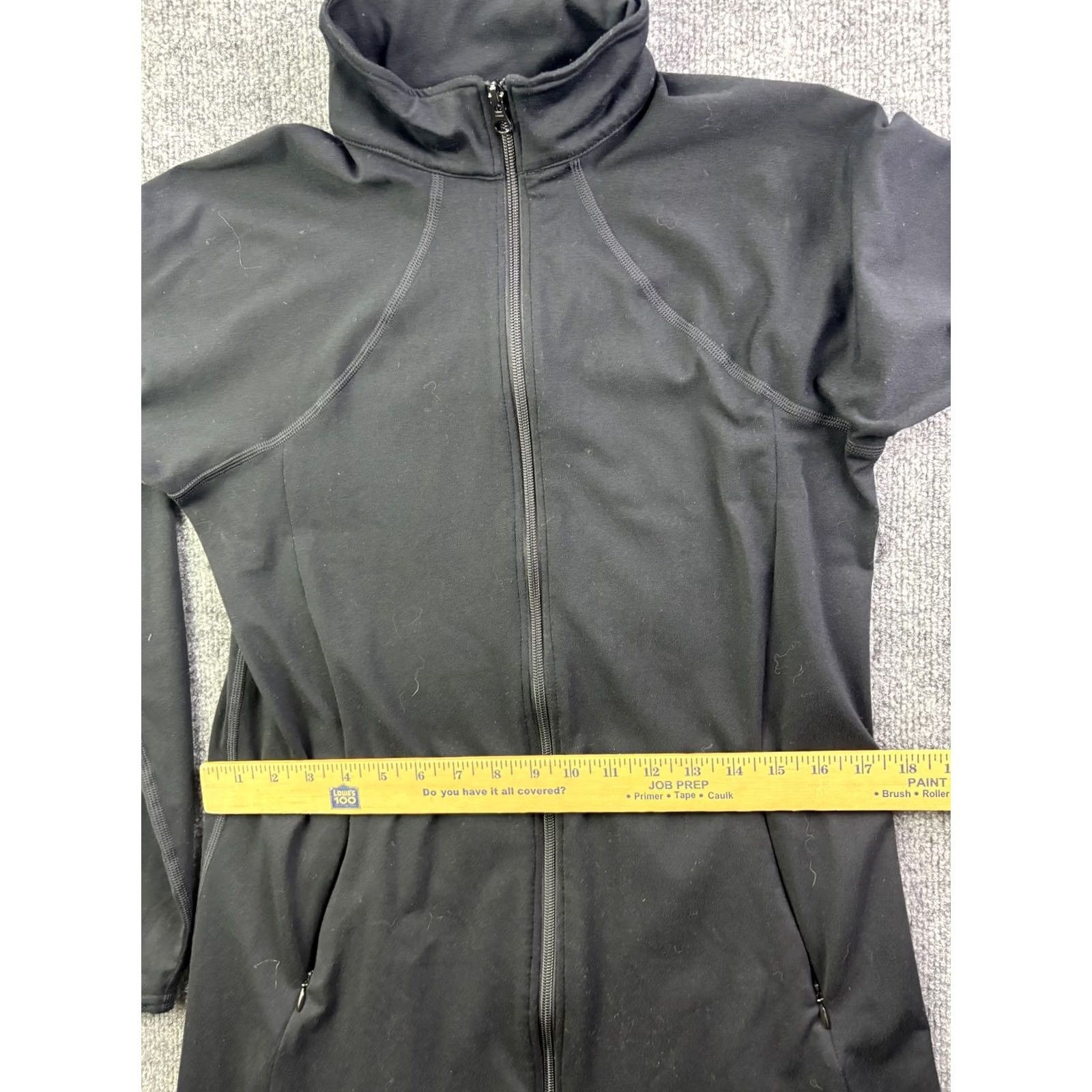 Vintage Kerrits Jacket Womens Medium Black Long Softshell Full Zip Equestrian Riding Size M / US 6-8 / IT 42-44 - 4 Thumbnail