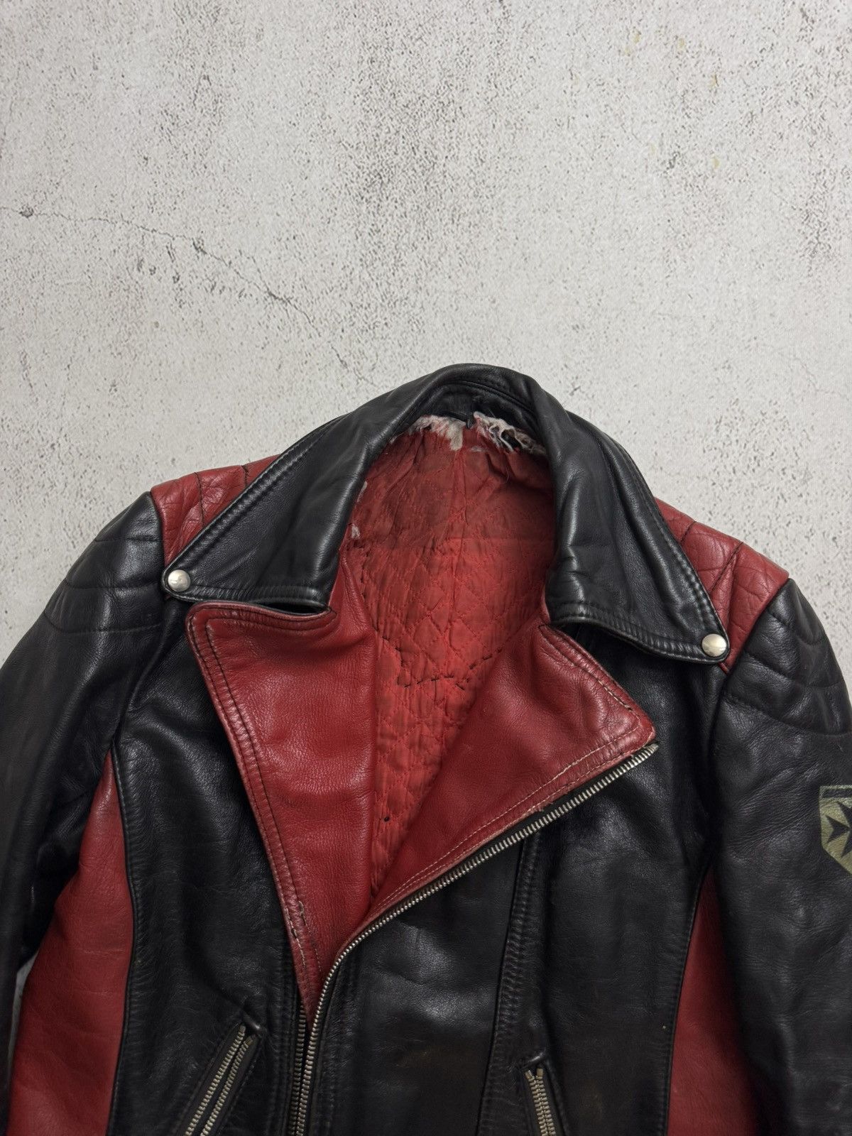 Genuine Leather Harro Vintage Honda Vintage Leather Jacket Size US M / EU 48-50 / 2 - 9 Thumbnail