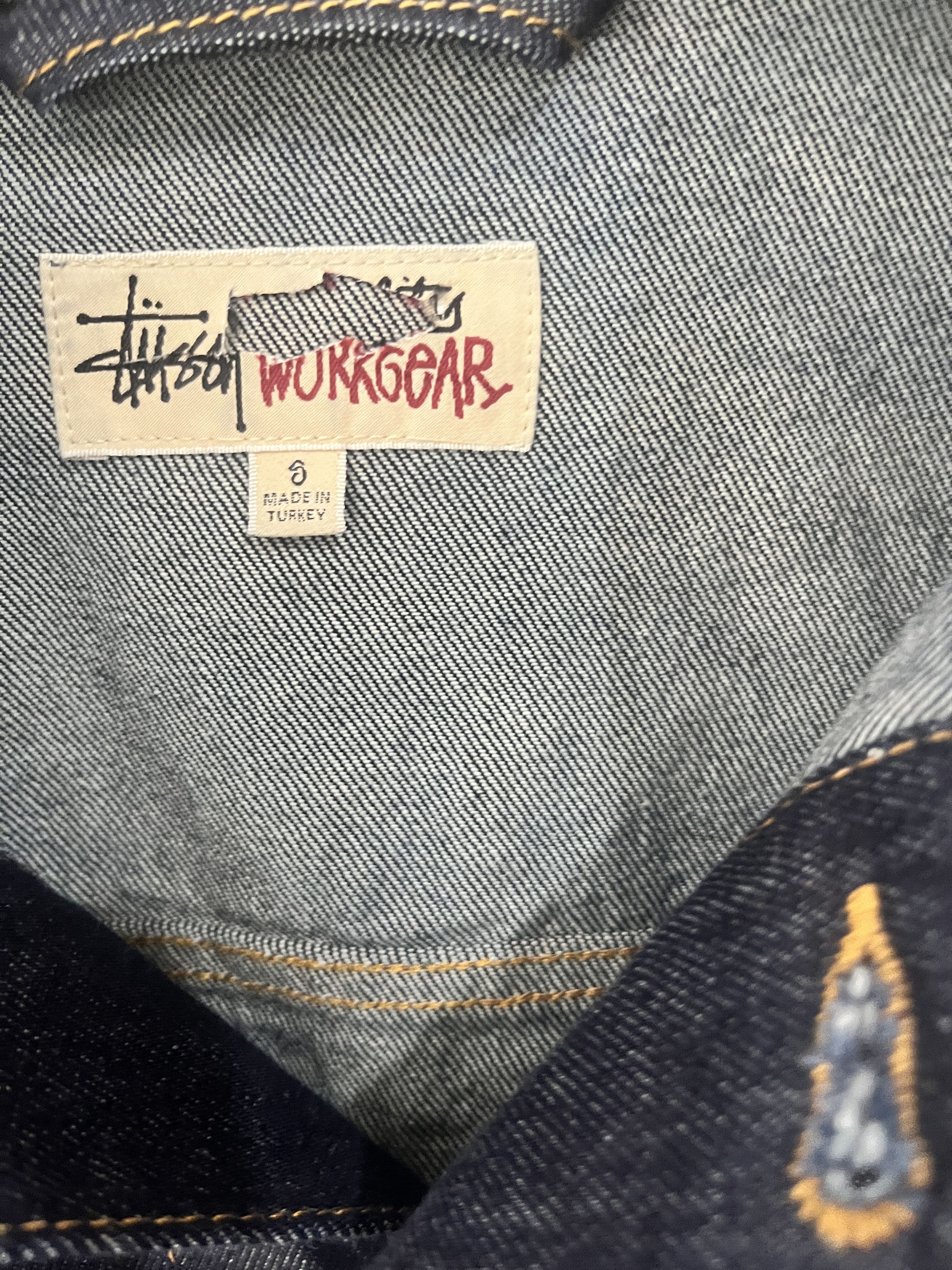 Stussy TRUCKER JACKET DENIM Size US S / EU 44-46 / 1 - 7 Thumbnail