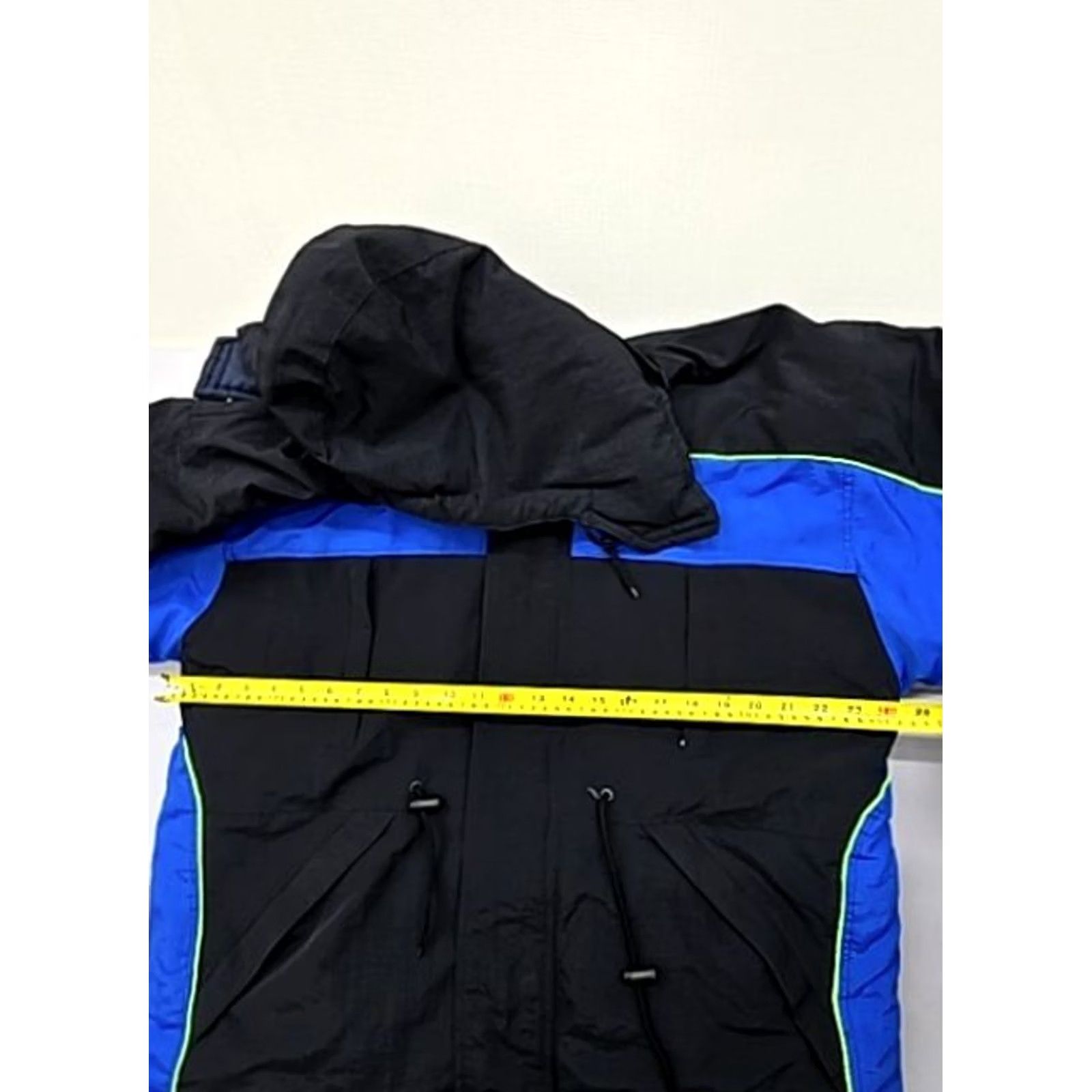 Adidas Adidas Unisex XXL Hooded Blue/Black Nylon Jacket Size US XXL / EU 58 / 5 - 7 Thumbnail