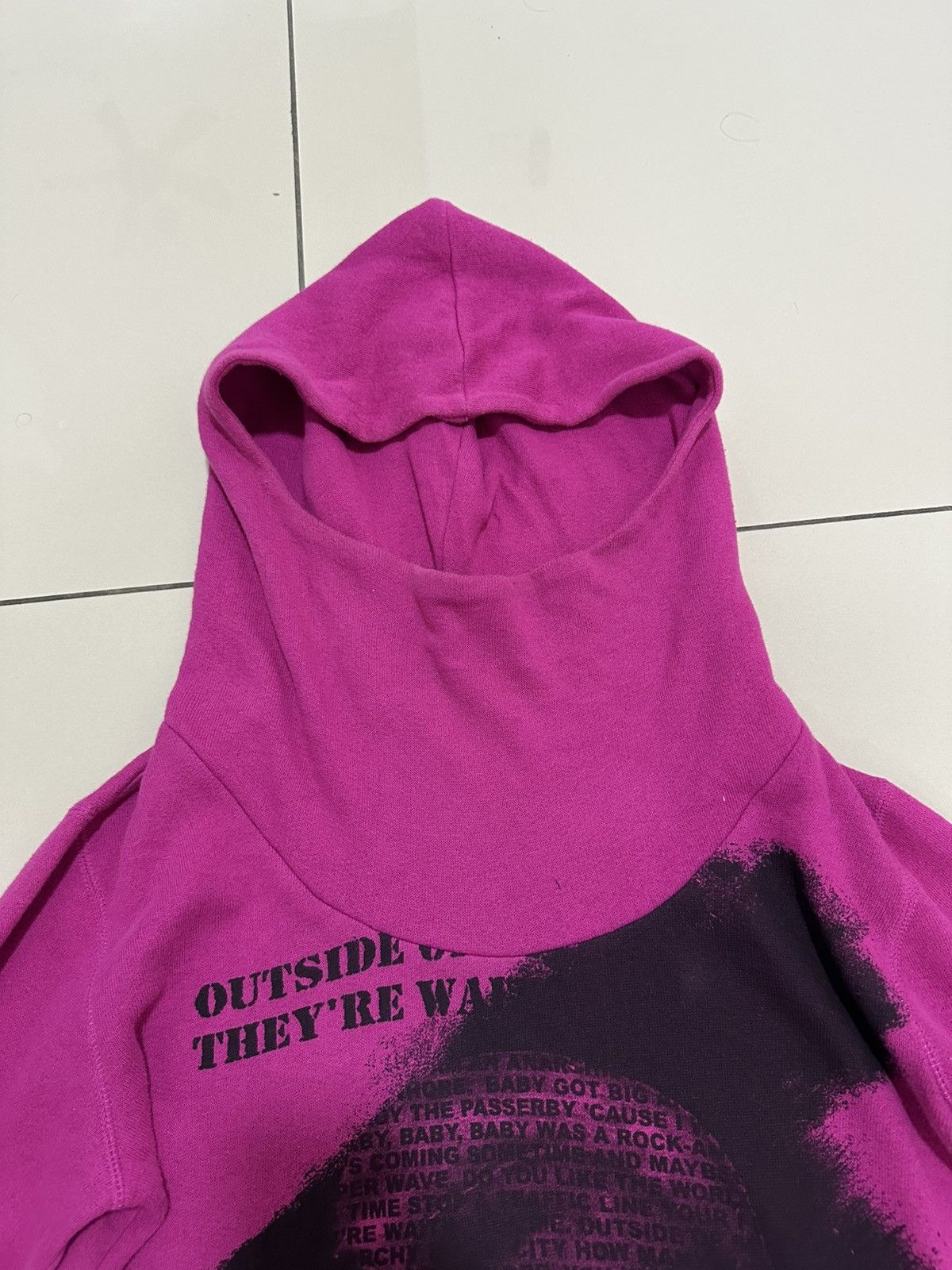 PPFM Vintage PPFM High Neck Hoodie Poem Anarchy In UK Sex Pistols Size US M / EU 48-50 / 2 - 8 Thumbnail