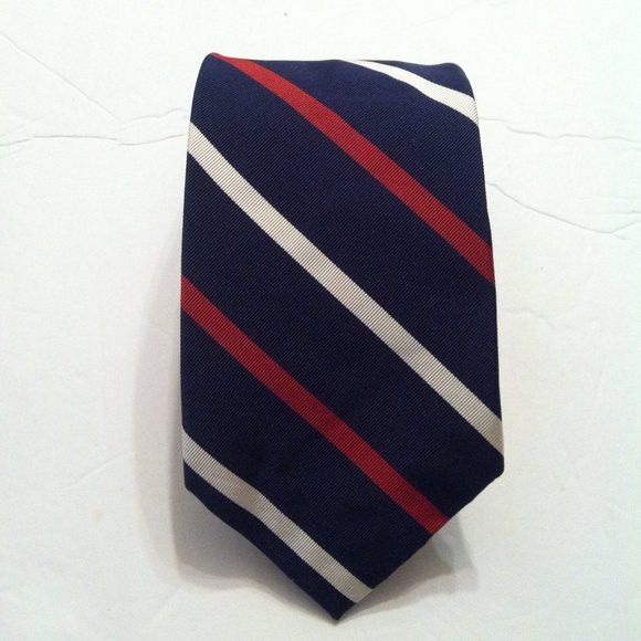 Polo Ralph Lauren POLO RALPH LAUREN MEN'S NEW NAVY 100%SILK TIE WIDTH: 3 1/2" Size ONE SIZE - 1 Thumbnail
