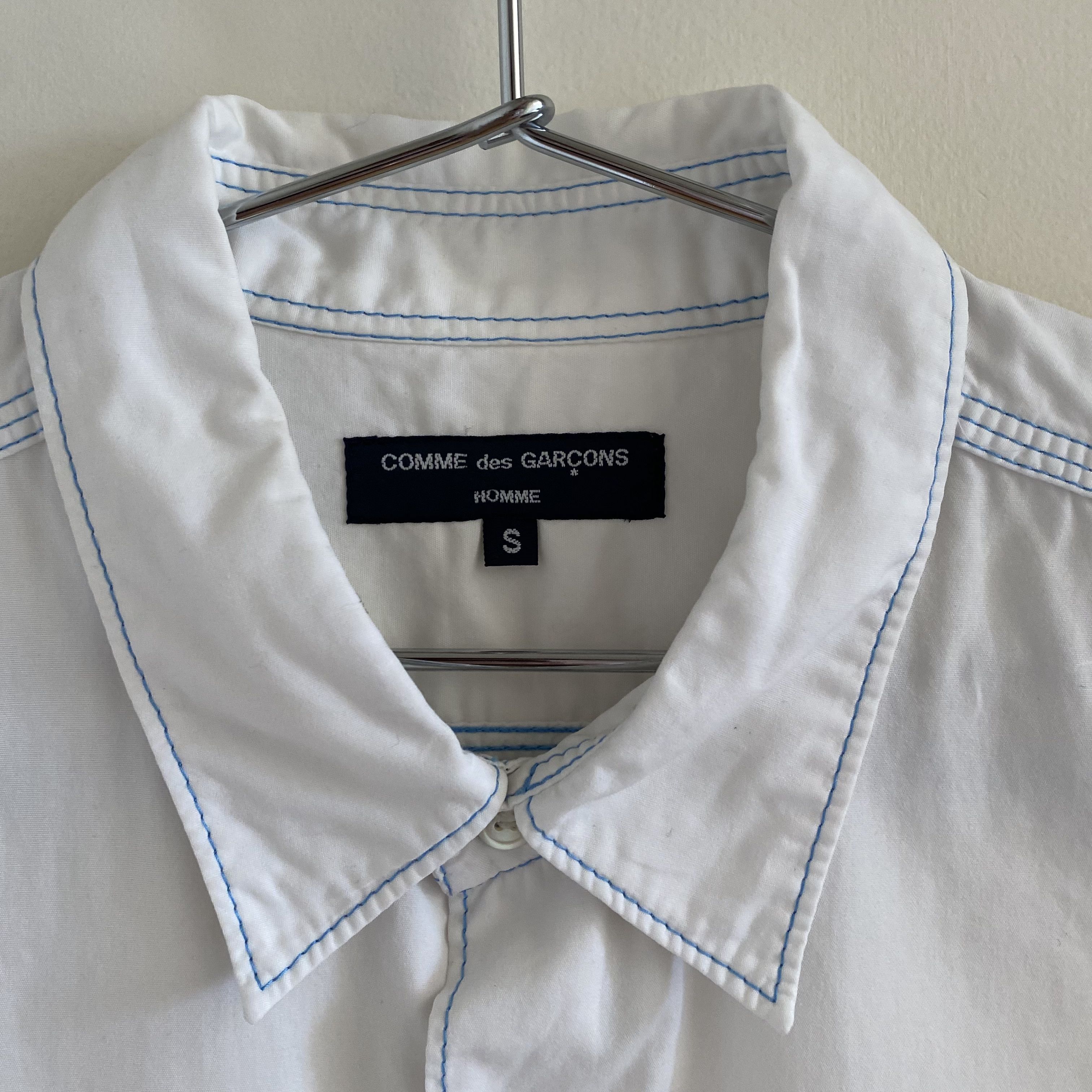 Comme des Garcons × Comme des Garcons Homme Comme des Garcons Homme Contrast Stitch Shirt Size US S / EU 44-46 / 1 - 3 Thumbnail