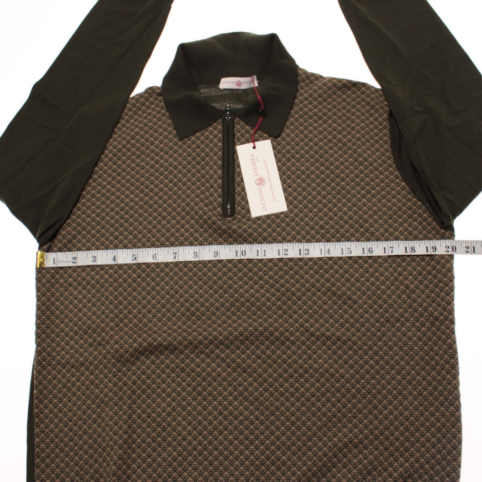 Luciano Barbera Luciano Barbera Sweater Size US M in Green Size US M / EU 48-50 / 2 - 4 Thumbnail