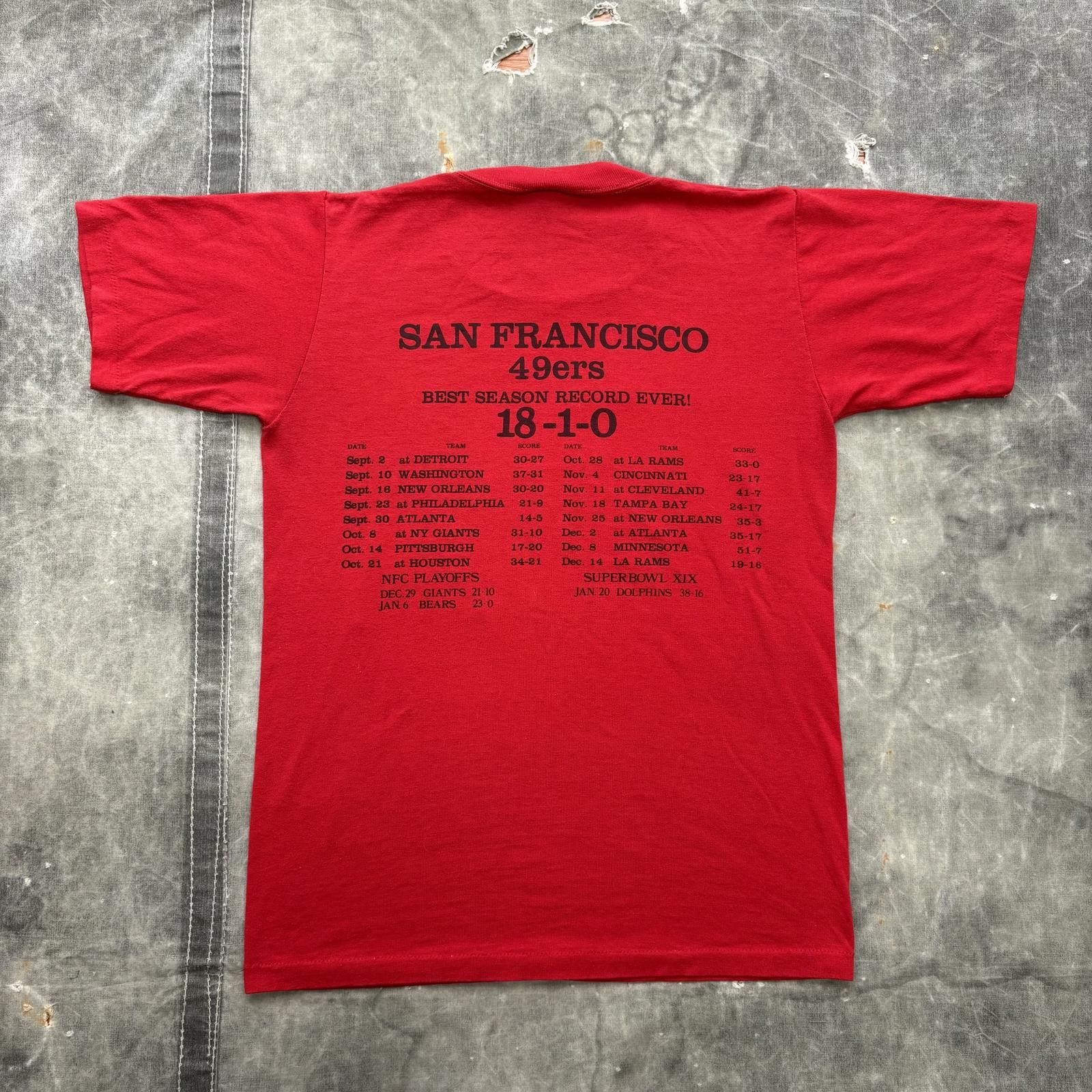 Logo 7 Vintage 80s Logo 7 San Francisco 49ers Super Niners Shirt Size US S / EU 44-46 / 1 - 2 Thumbnail