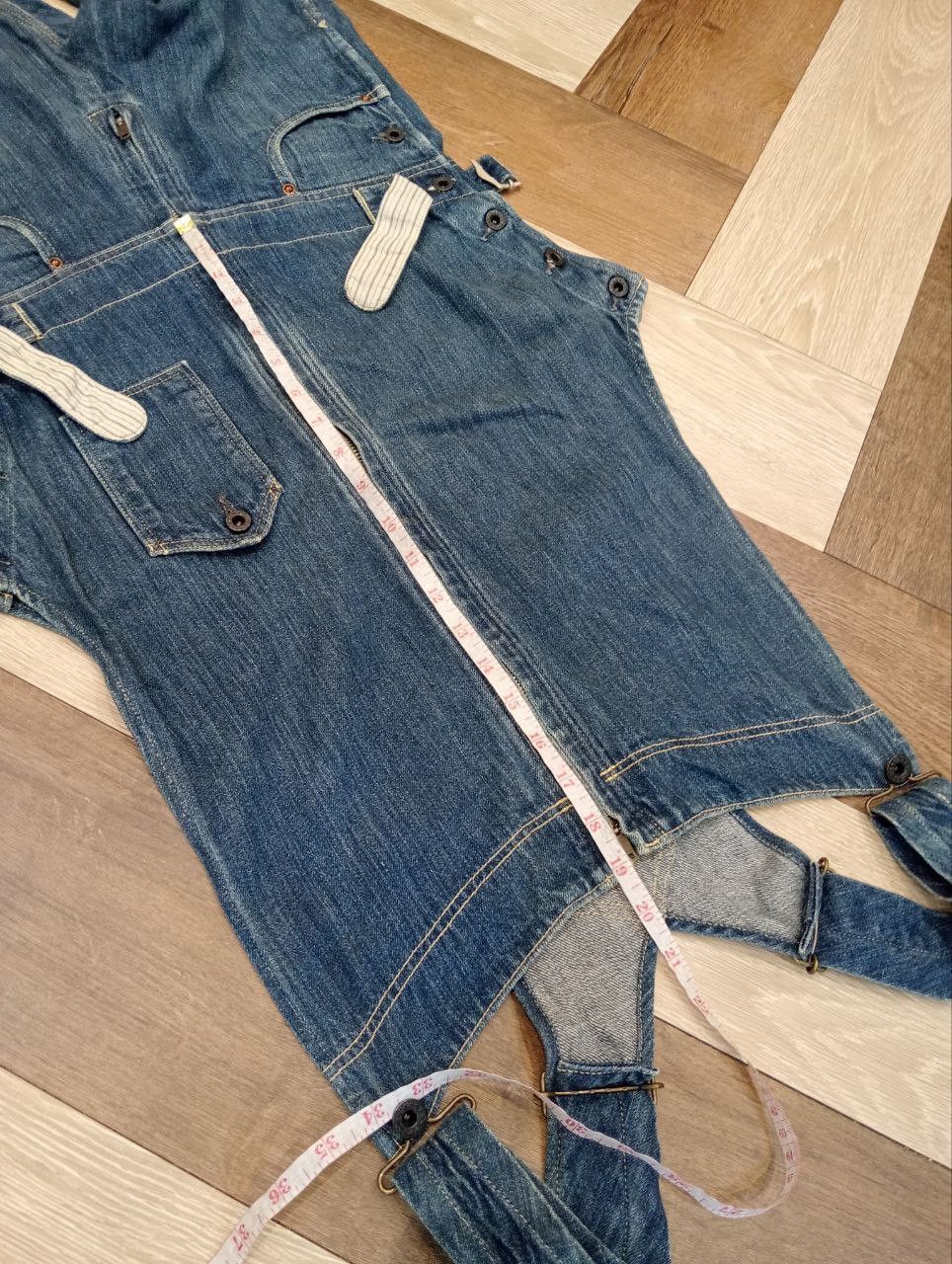 Kapital KAPITAL DENIM WORKER OVERALLS - SIZE XS BLUE Size US 31 - 24 Thumbnail