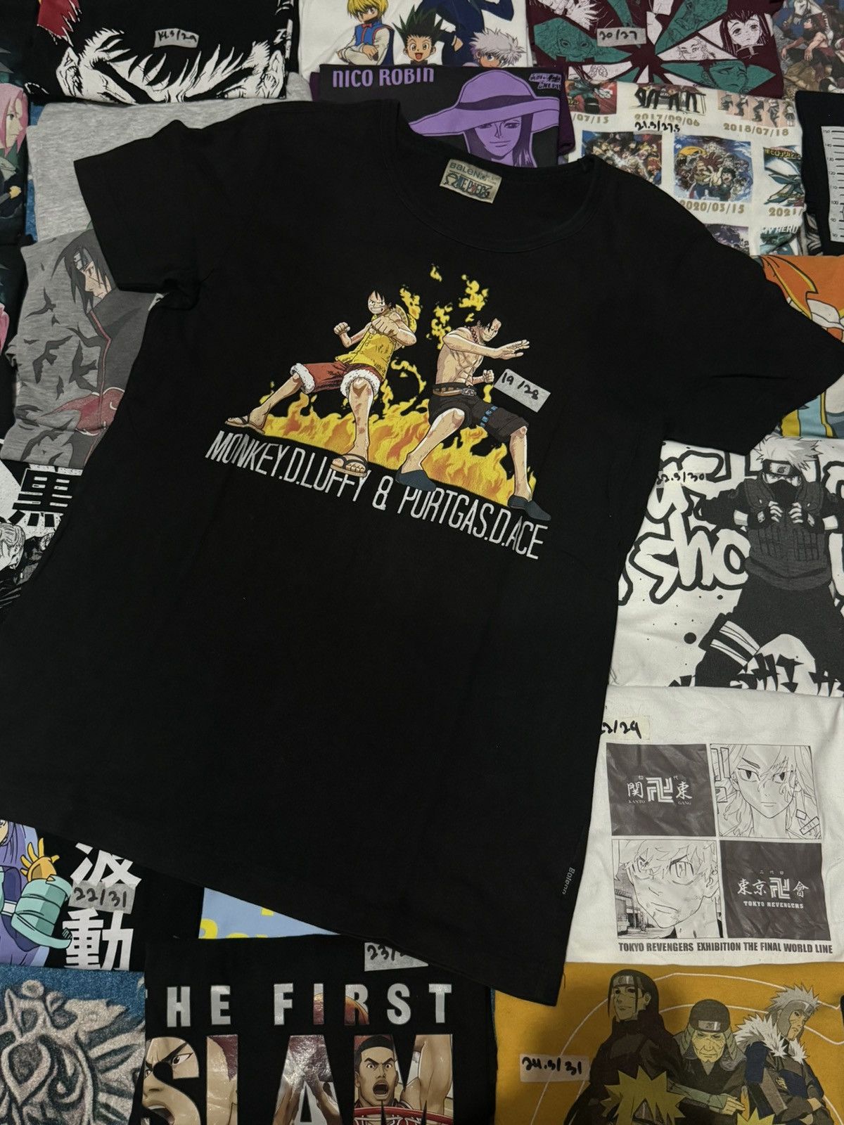 Anime × Japanese Brand × One Piece Anime one piece ace and luffy vintage Size US M / EU 48-50 / 2 - 1 Thumbnail