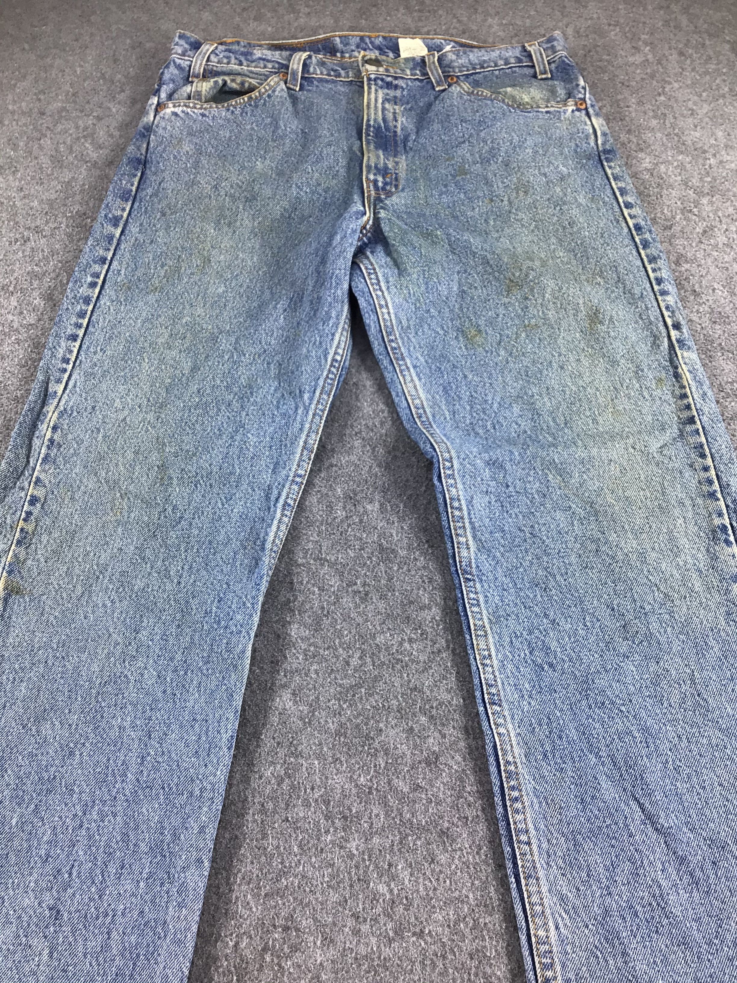 Levi's Vintage Levis 505 Orange Tab Jeans Rusty Wash - J317 Size US 34 / EU 50 - 3 Thumbnail