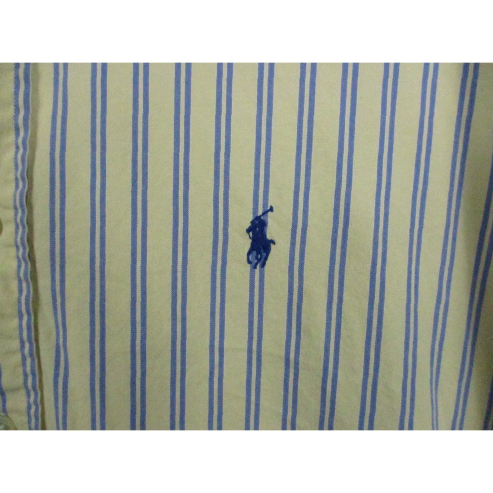 Ralph Lauren Ralph Lauren Blake Shirt Men Large Cotton Blue Long Sleeve Pony Logo Shirt Mens Large Cotton Blue Long Sleeve Button-Up Size US L / EU 52-54 / 3 - 2 Thumbnail