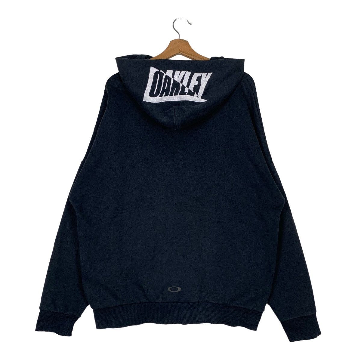 Oakley OAKLEY Embroidery Big Logo Zipper Hoodies #0255-C12 Size US M / EU 48-50 / 2 - 8 Thumbnail