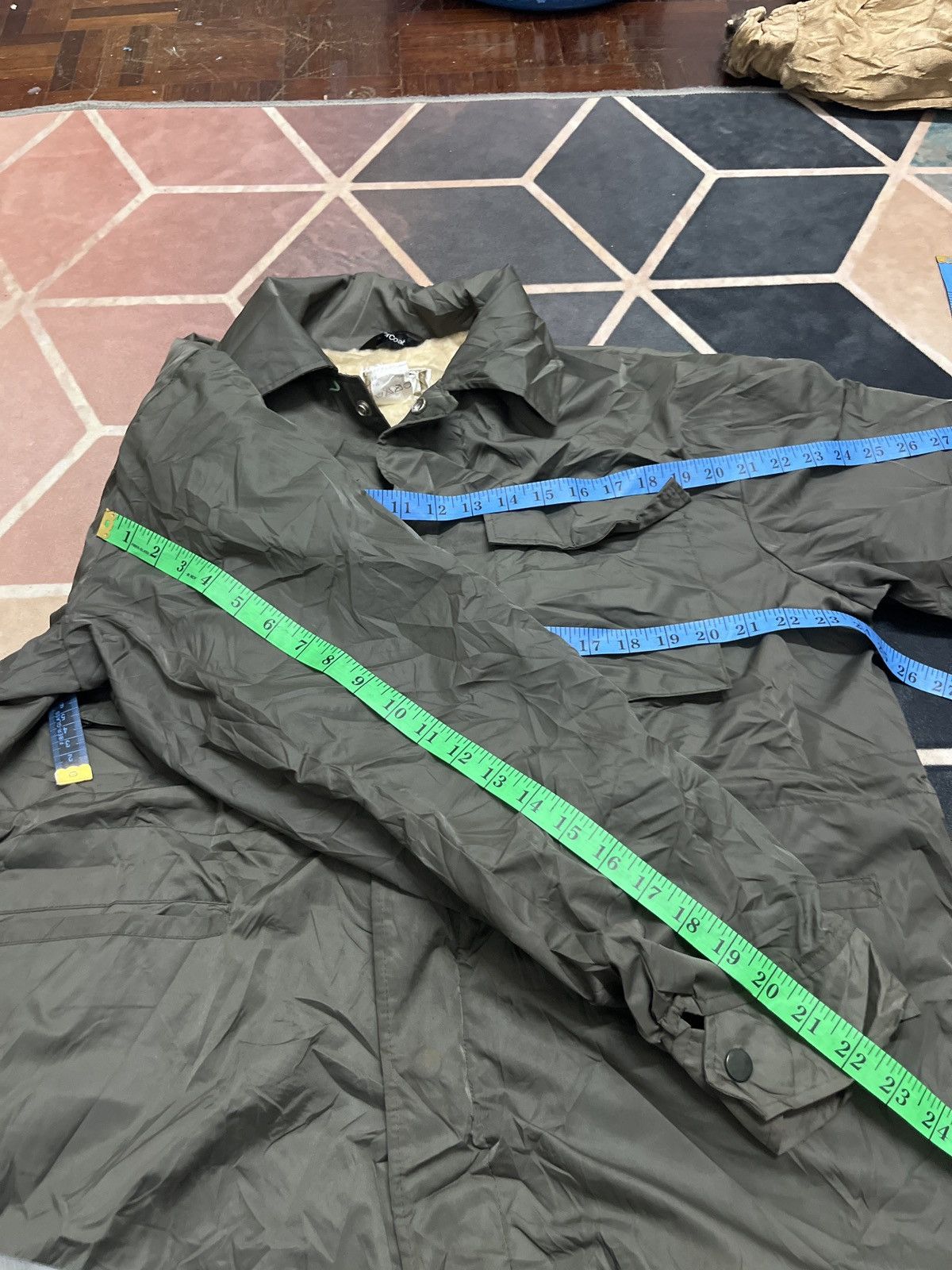 Japanese Brand 💥Japanese Brand Fall Nylon Army Type Wintercoat Size US L / EU 52-54 / 3 - 12 Thumbnail