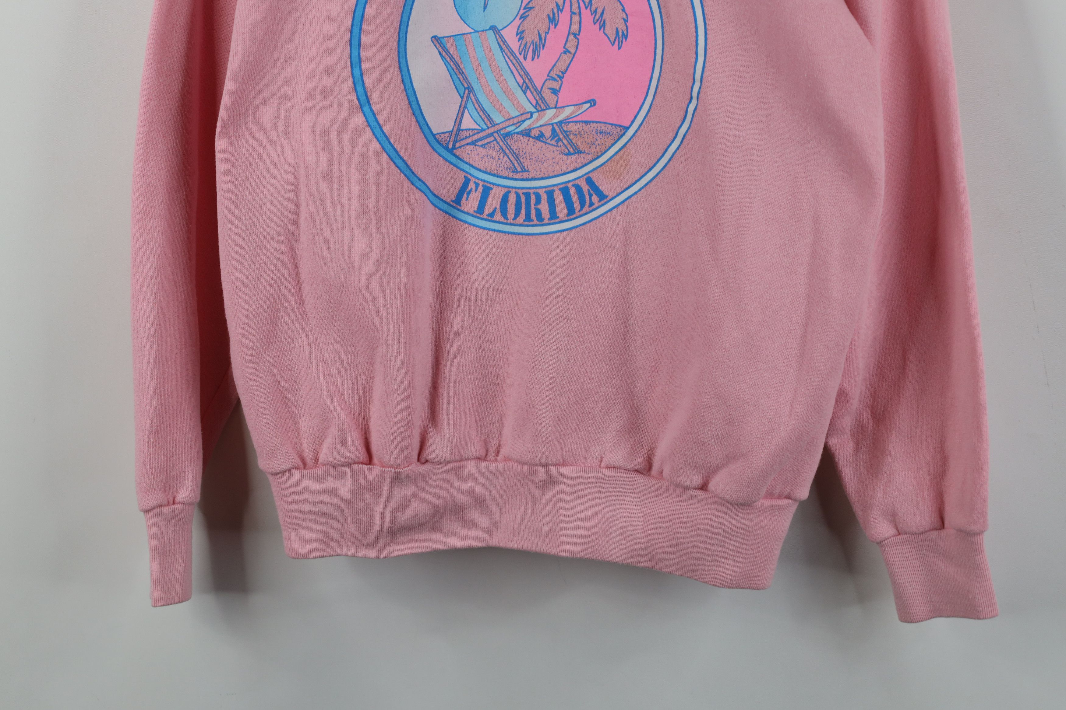 Vintage Vintage 80s Streetwear Lauderdale Crewneck Sweatshirt USA Size L / US 10 / IT 46 - 3 Thumbnail