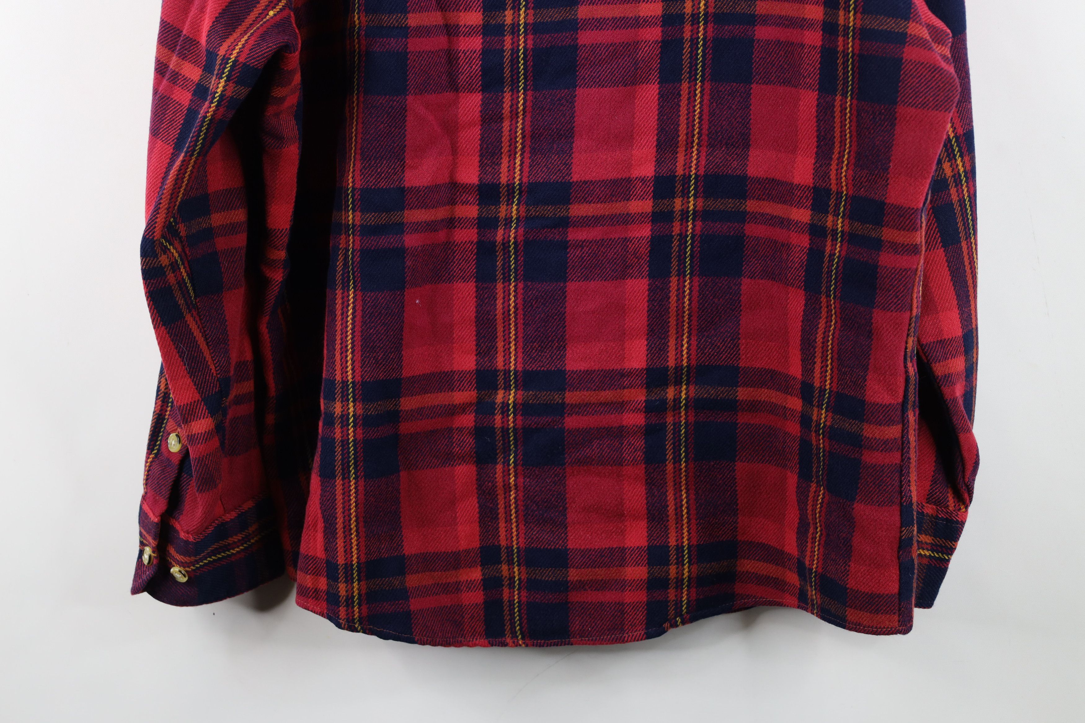 Vintage Vintage 70s Streetwear Knit Double Pocket Button Shirt Size US L / EU 52-54 / 3 - 16 Thumbnail