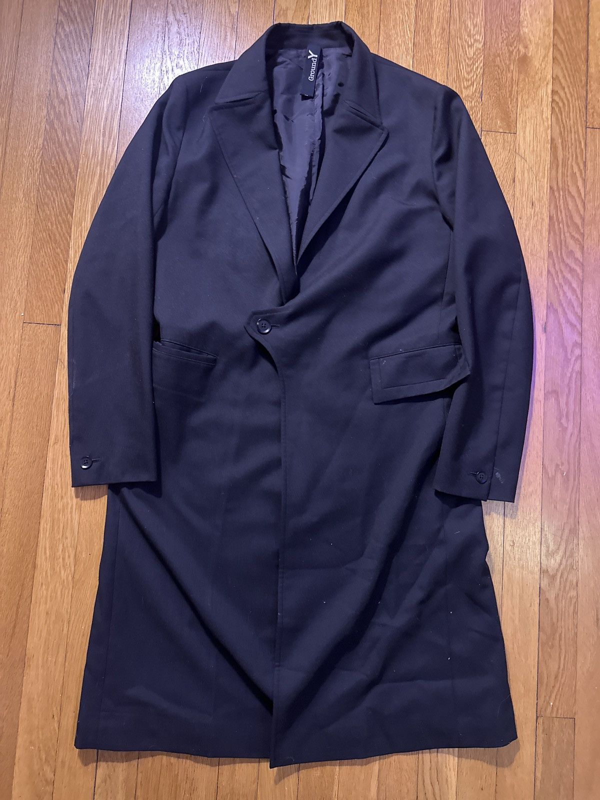Yohji Yamamoto Ground Y by Yohji Yamamoto Longcoat Size 40R - 1 Thumbnail