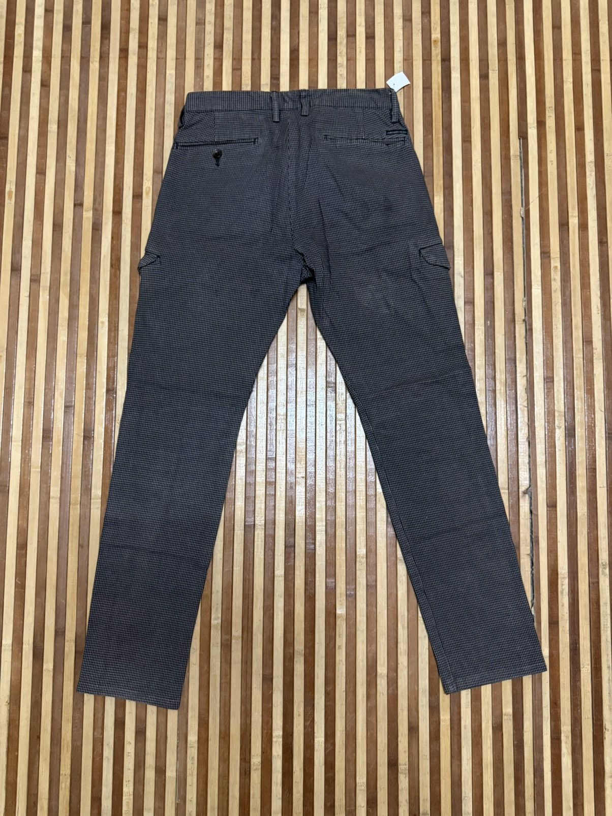 Japanese Brand Japanese Brand Checkered Trousers Cargo Pants Streetwear Size US 28 / EU 44 - 6 Thumbnail