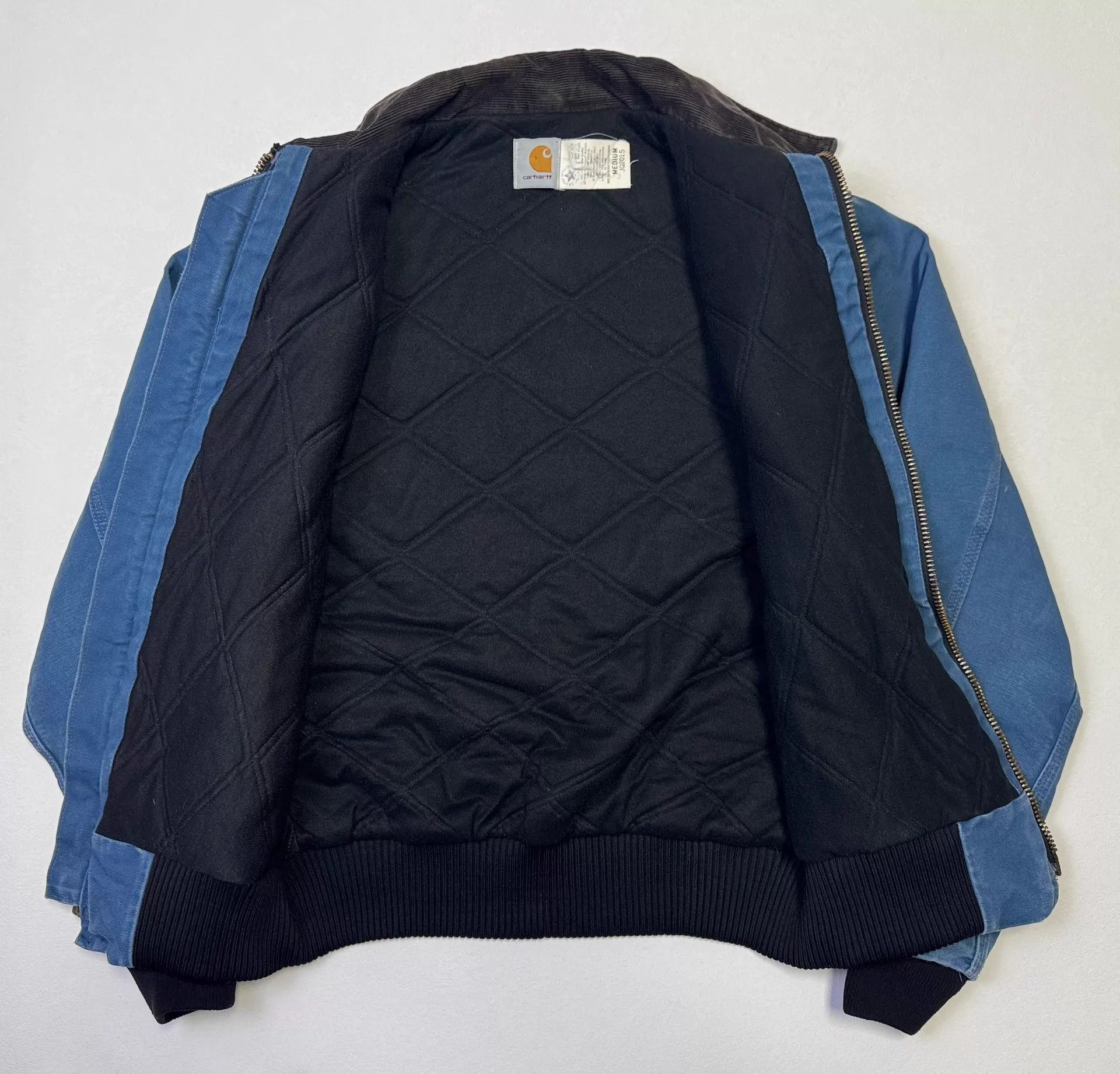 Carhartt Vintage Carhartt JQ2015 Carbon Blue M(S) Jacket 1995 Size US XS / EU 42 / 0 - 4 Thumbnail