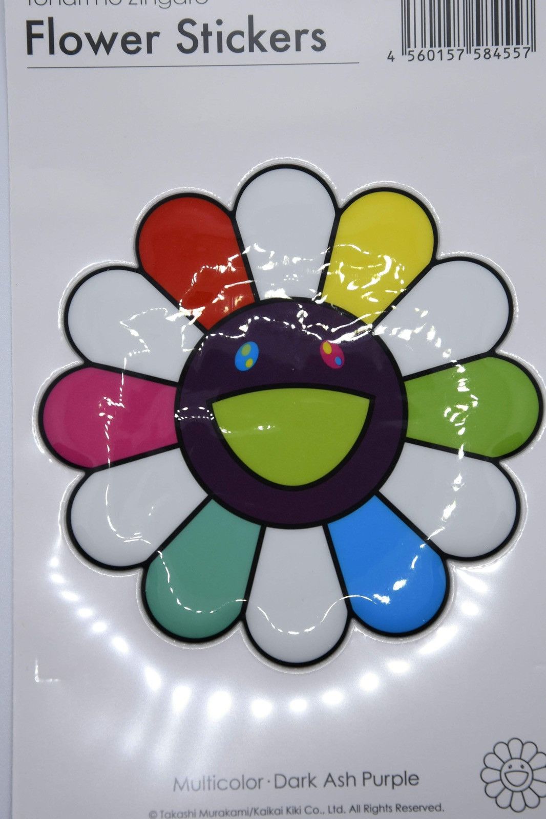 Takashi Murakami Takashi Murakami - Bubblingly Sticker - Multicolor Dark Ash Purple Size ONE SIZE - 2 Thumbnail