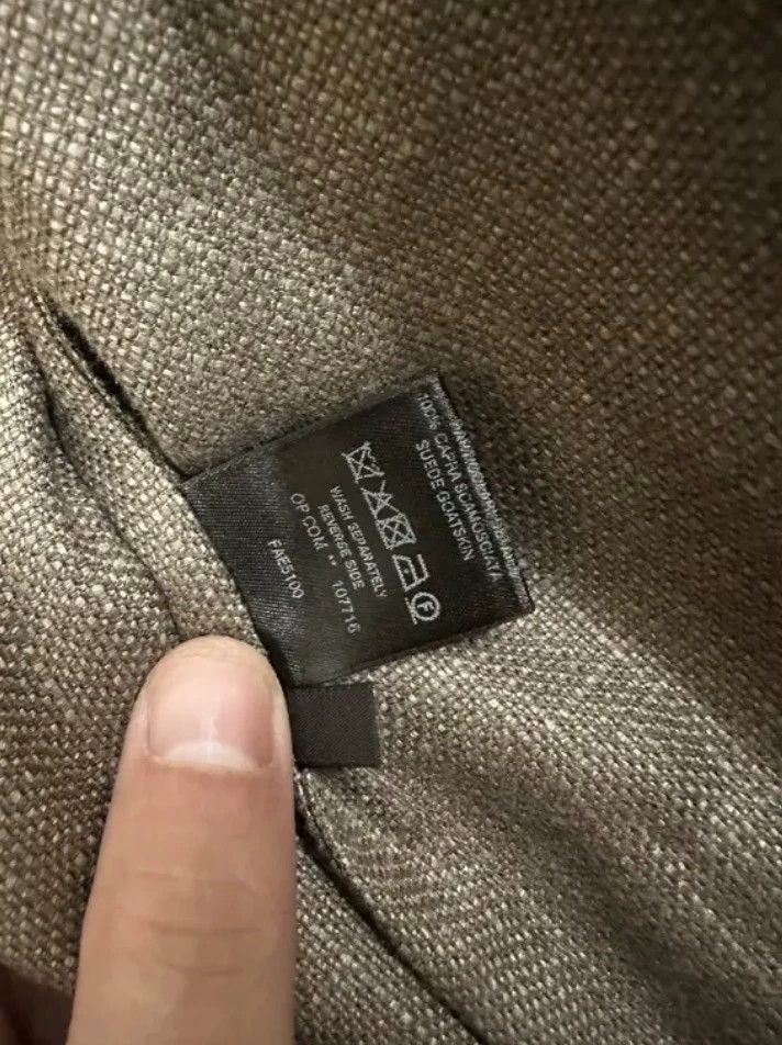 Loro Piana LORO PIANA Men's cashmere jacket Size US XXL / EU 58 / 5 - 5 Thumbnail