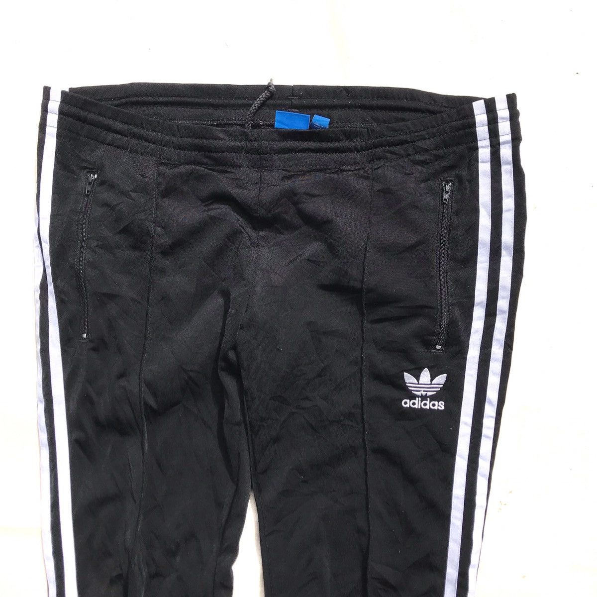 Adidas × Vintage Vintage Adidas Sst Superstar Trackpants Black Tracktop Pants Size US 34 / EU 50 - 12 Thumbnail