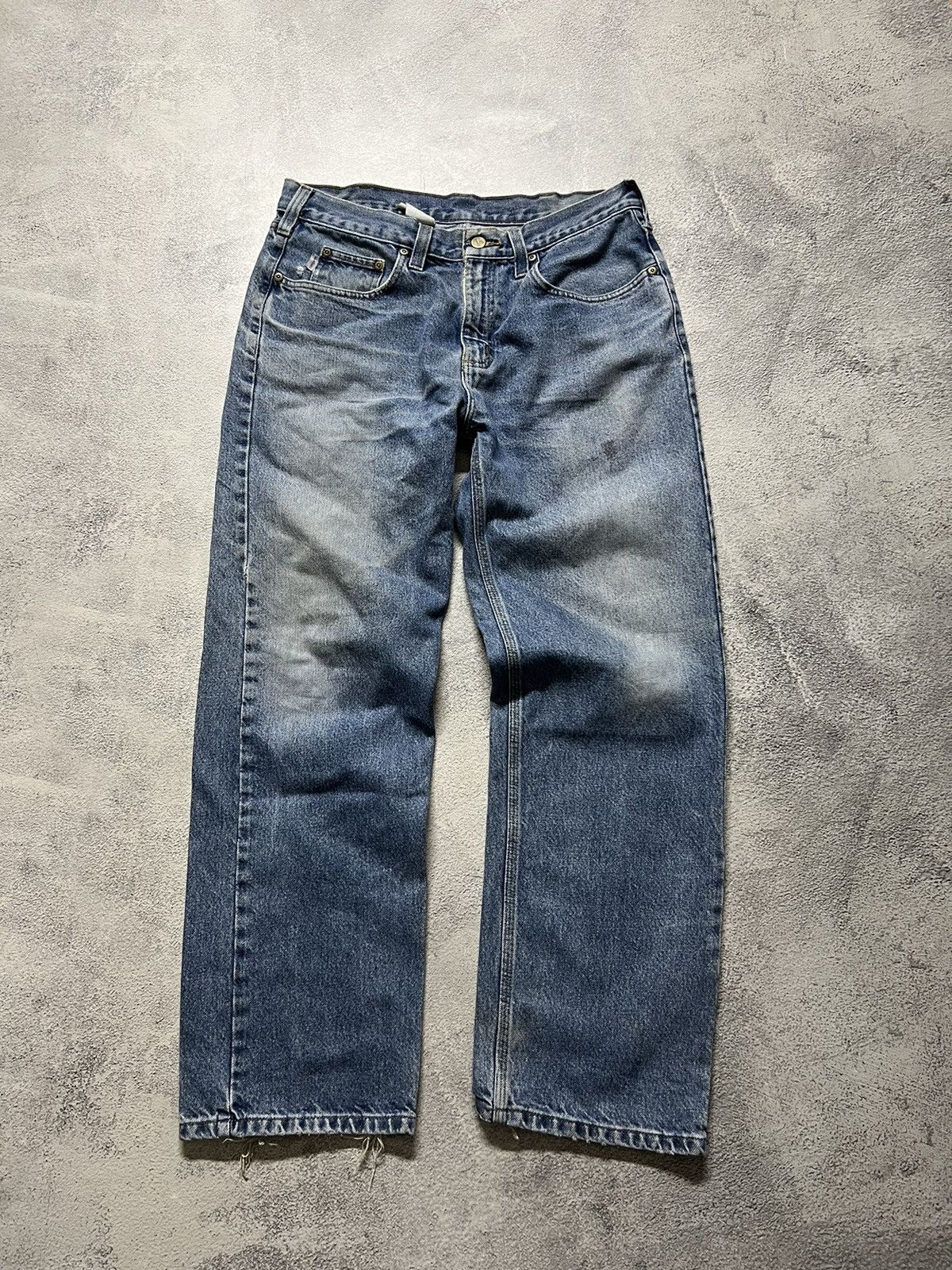 Carhartt Vintage Y2K Carhartt Denim Jeans 90’s Size US 34 / EU 50 - 6 Thumbnail