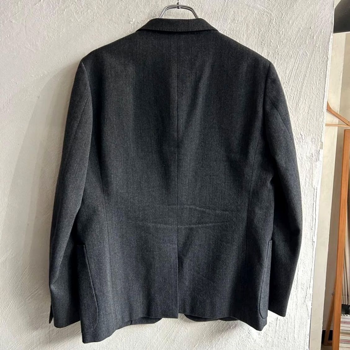 Margaret Howell Margaret Howell Jacket Mens M Charcoal Grey MHL Wool Cotton Blend Tailored Size US M / EU 48-50 / 2 - 4 Thumbnail