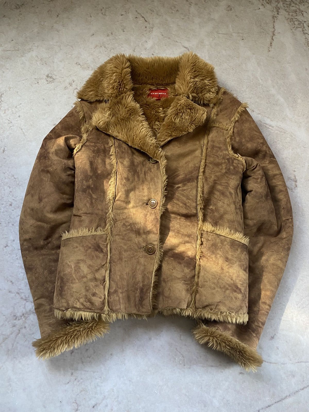 If Six Was Nine × Japanese Brand Vintage Avant Garde Faux Fur Jacket Y2k Rare Size M / US 6-8 / IT 42-44 - 1 Thumbnail