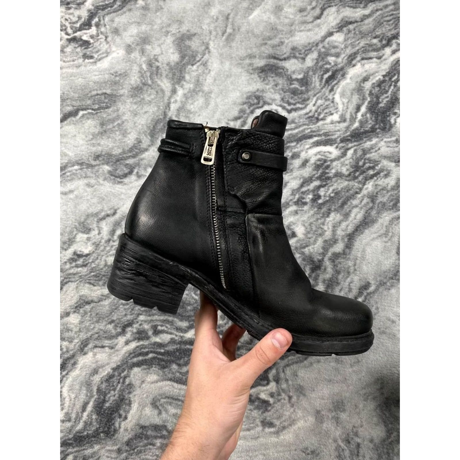 A.S.98 A.S.98 Airstep Women Boot Black Leather With Heels Size 39 Size US 8 / IT 38 - 6 Thumbnail