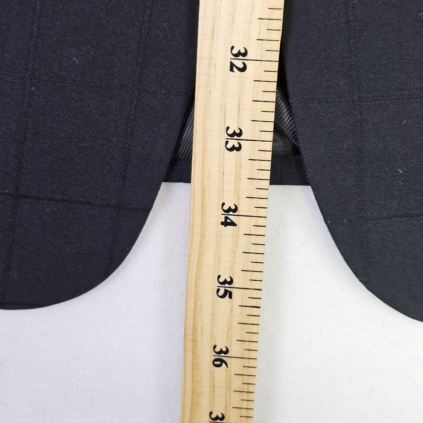 Other Italian Windowpane Overcoat Blazer Mens 40L Size 40L - 13 Thumbnail