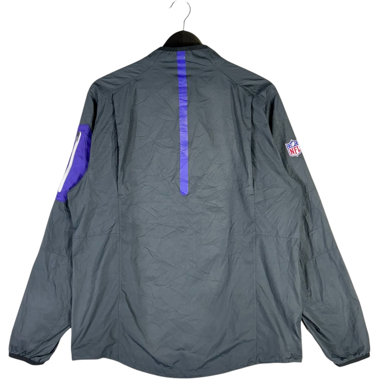 Nike Nike Baltimore Ravens 1/2 Zip NFL Windbreaker Size US M / EU 48-50 / 2 - 5 Thumbnail