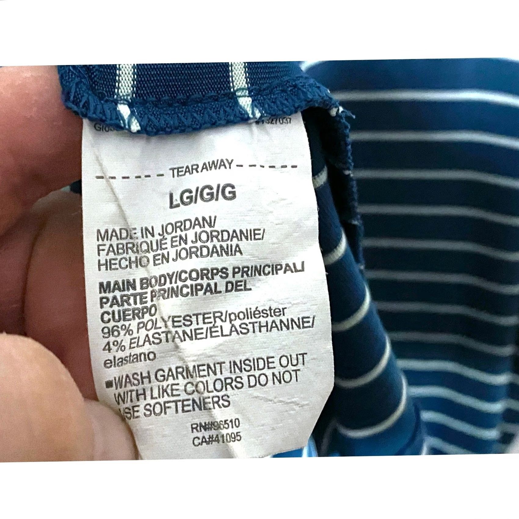 Under Armour Under Armour Polo Shirt Men L Blue Striped Playoff Polo Shirt Casual Golf Preppy Athleisure Shirt Mens Size US L / EU 52-54 / 3 - 8 Thumbnail