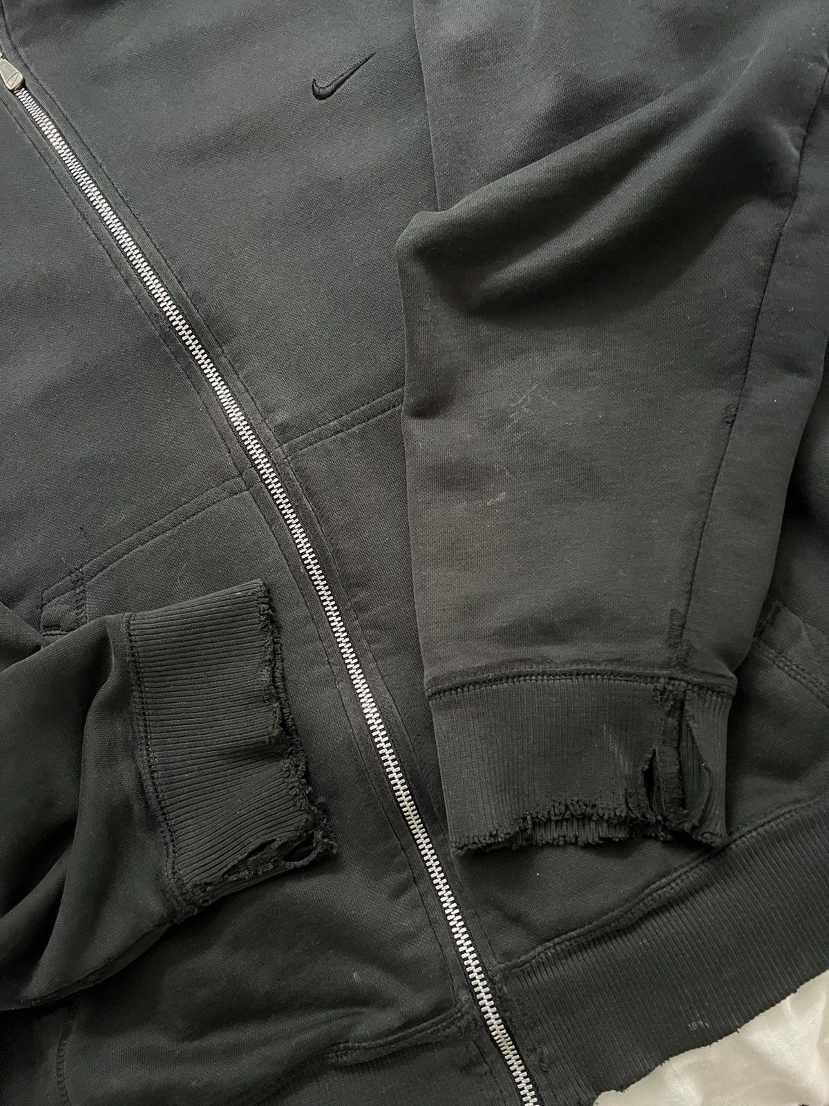Nike Black 2000 Nike Zip Up Size US XL / EU 56 / 4 - 2 Thumbnail