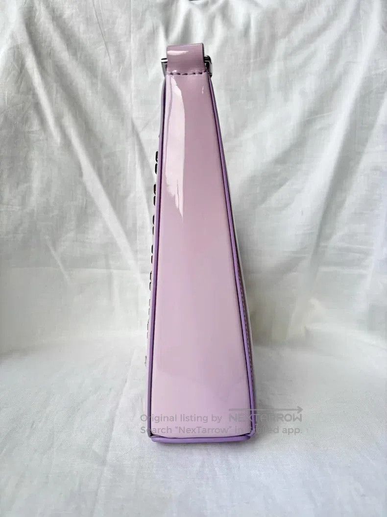 Givenchy Givenchy Lavender Cut Out Patent Leather Horn Bag Size ONE SIZE - 2 Thumbnail