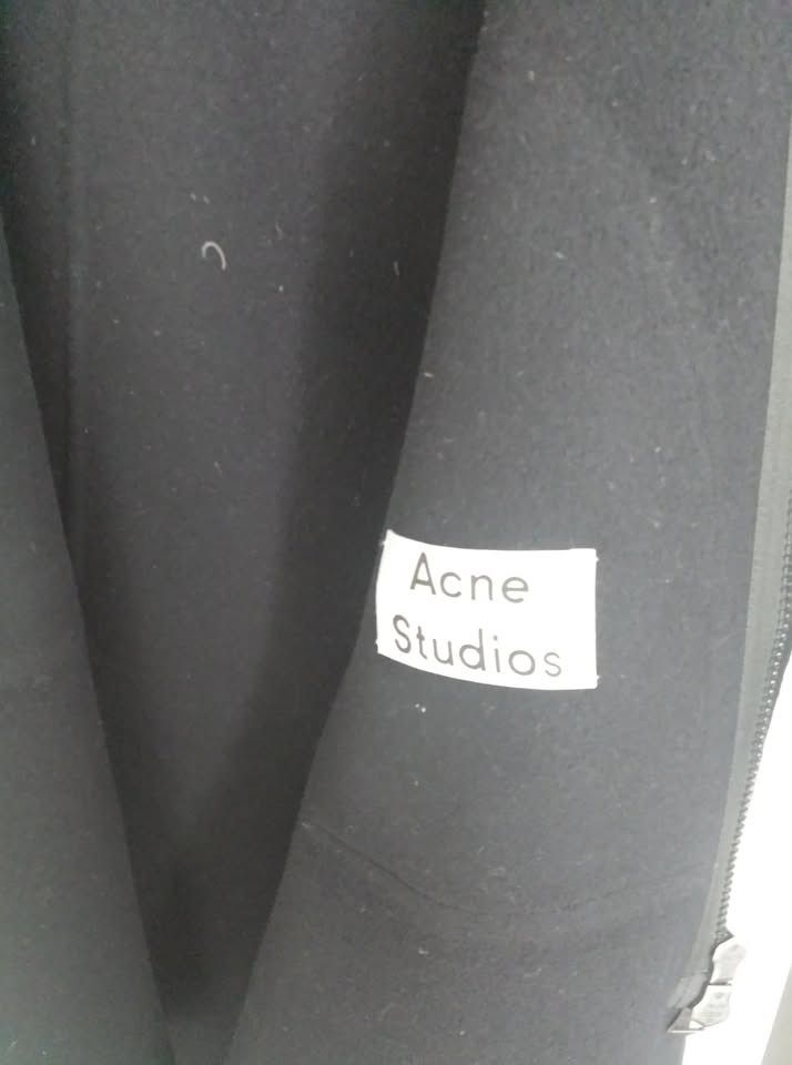 Acne Studios Acne Studios Elony Navy Wool Coat Size US S / EU 44-46 / 1 - 5 Thumbnail