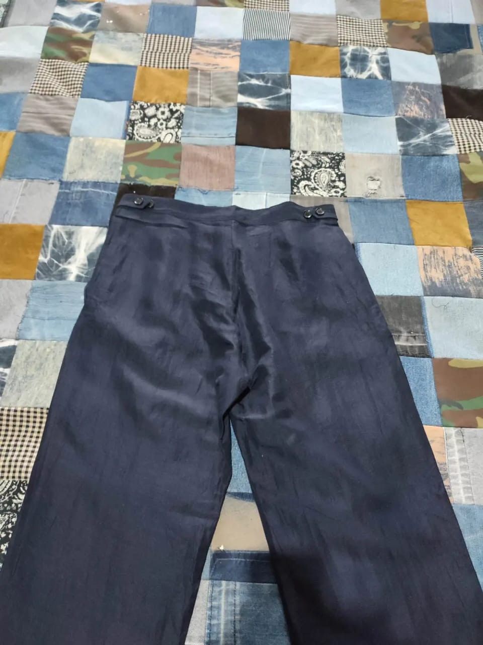 Yohji Yamamoto Yohji Yamamoto + Noir Rayon & Ramie Material Pants Size US 30 / EU 46 - 7 Thumbnail