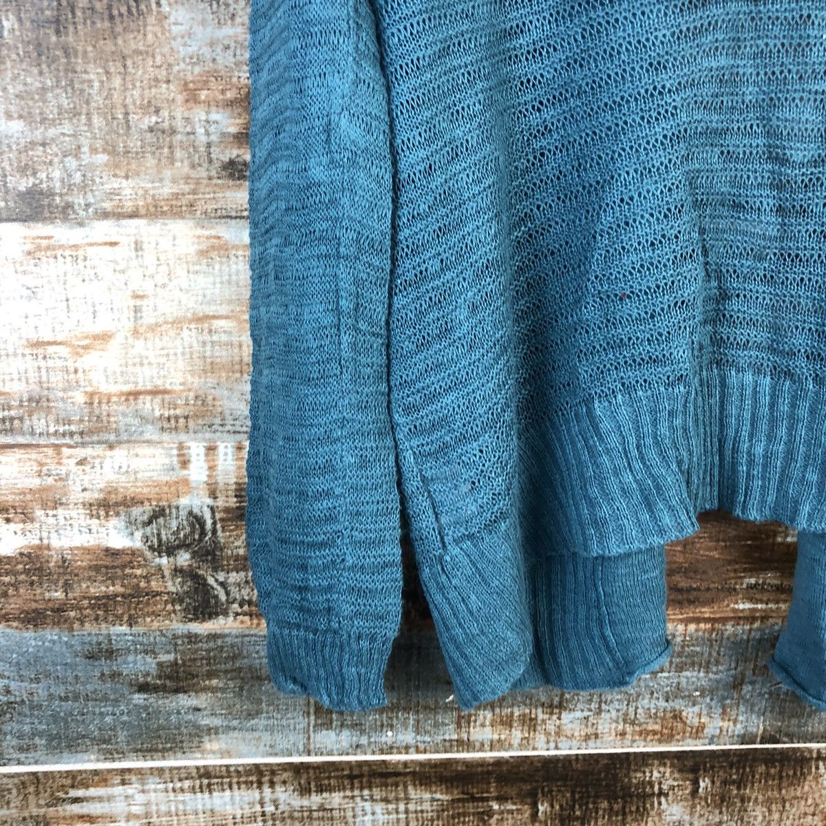 Vintage DL D.V.N Green vintage Cardigan Knitwear #C574 Size US L / EU 52-54 / 3 - 15 Thumbnail