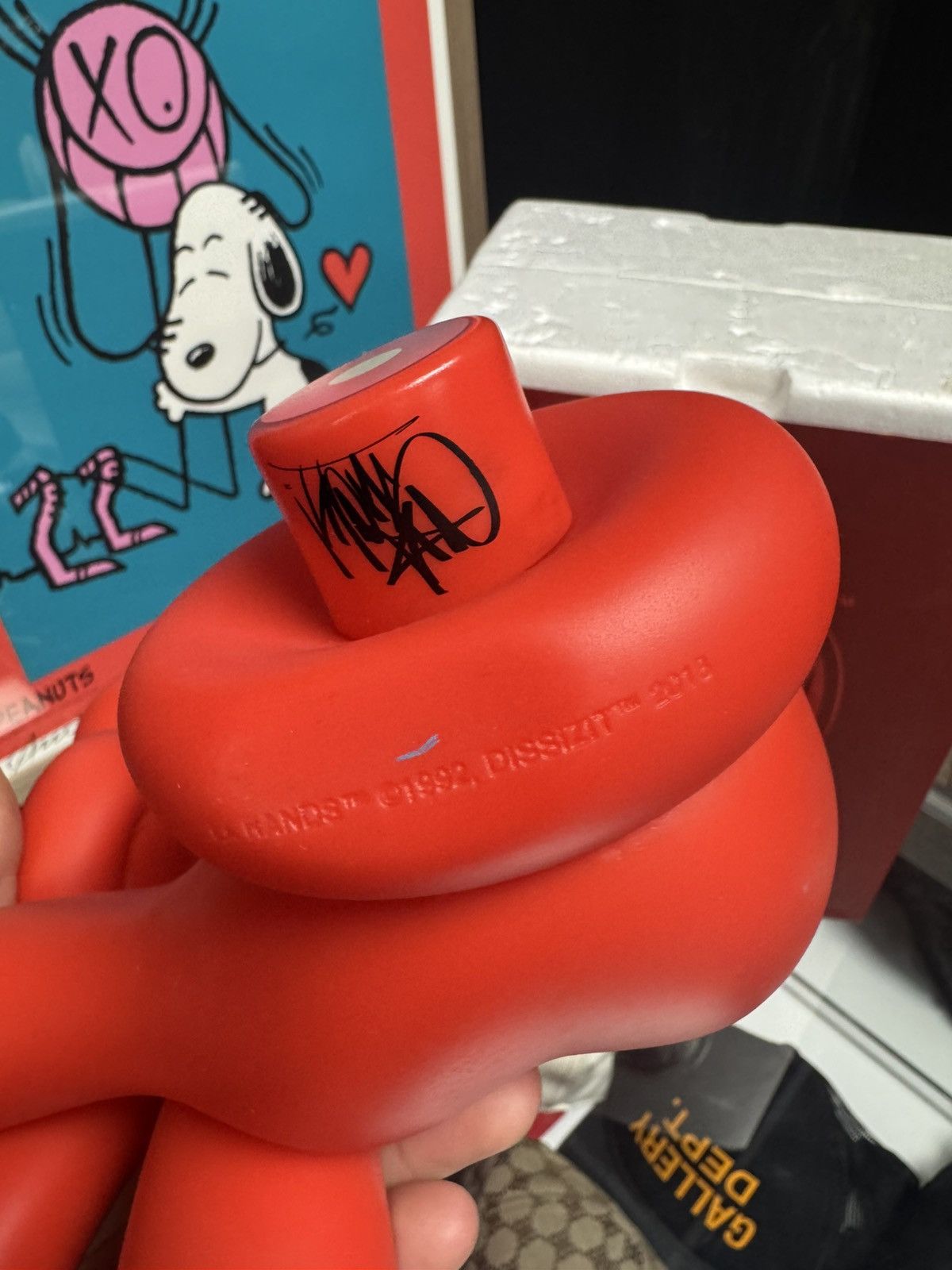 Other Slick OG “LA HANDS” 11” Vinyl Figure Red Size ONE SIZE - 7 Thumbnail