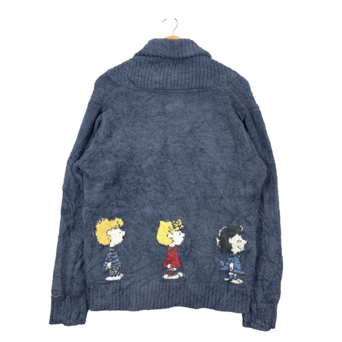 Cartoon Network × Peanuts × Vintage GELATO PIQUE x PEANUT SNOOPY Cartoon Fleece Cardigan Sweater Size US L / EU 52-54 / 3 - 2 Thumbnail