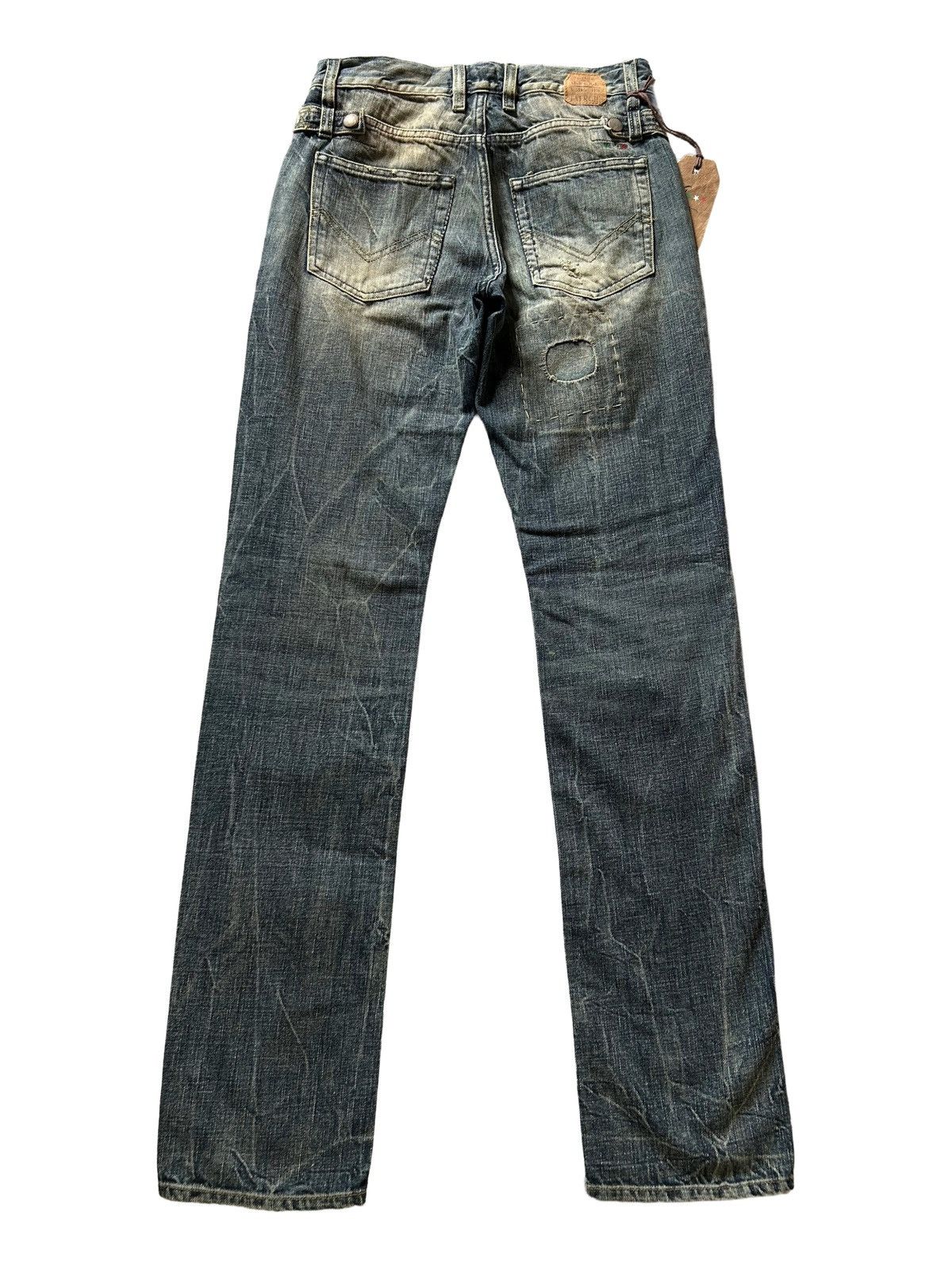 Other Vintage 90s distressed denim jeans Size US 28 / EU 44 - 3 Thumbnail