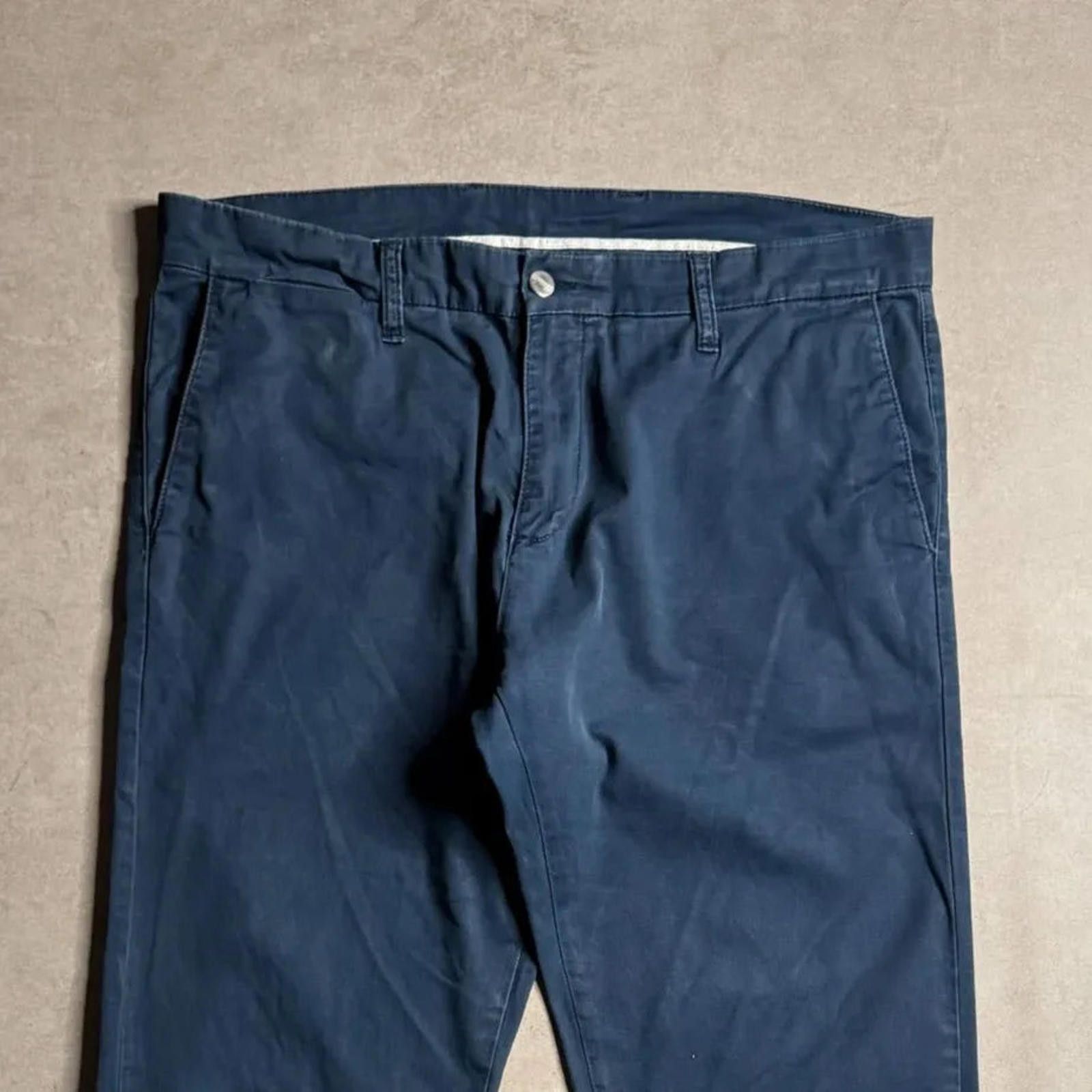 Carhartt Vintage Carhartt Blue Pants - 34x32 Size US 34 / EU 50 - 3 Thumbnail