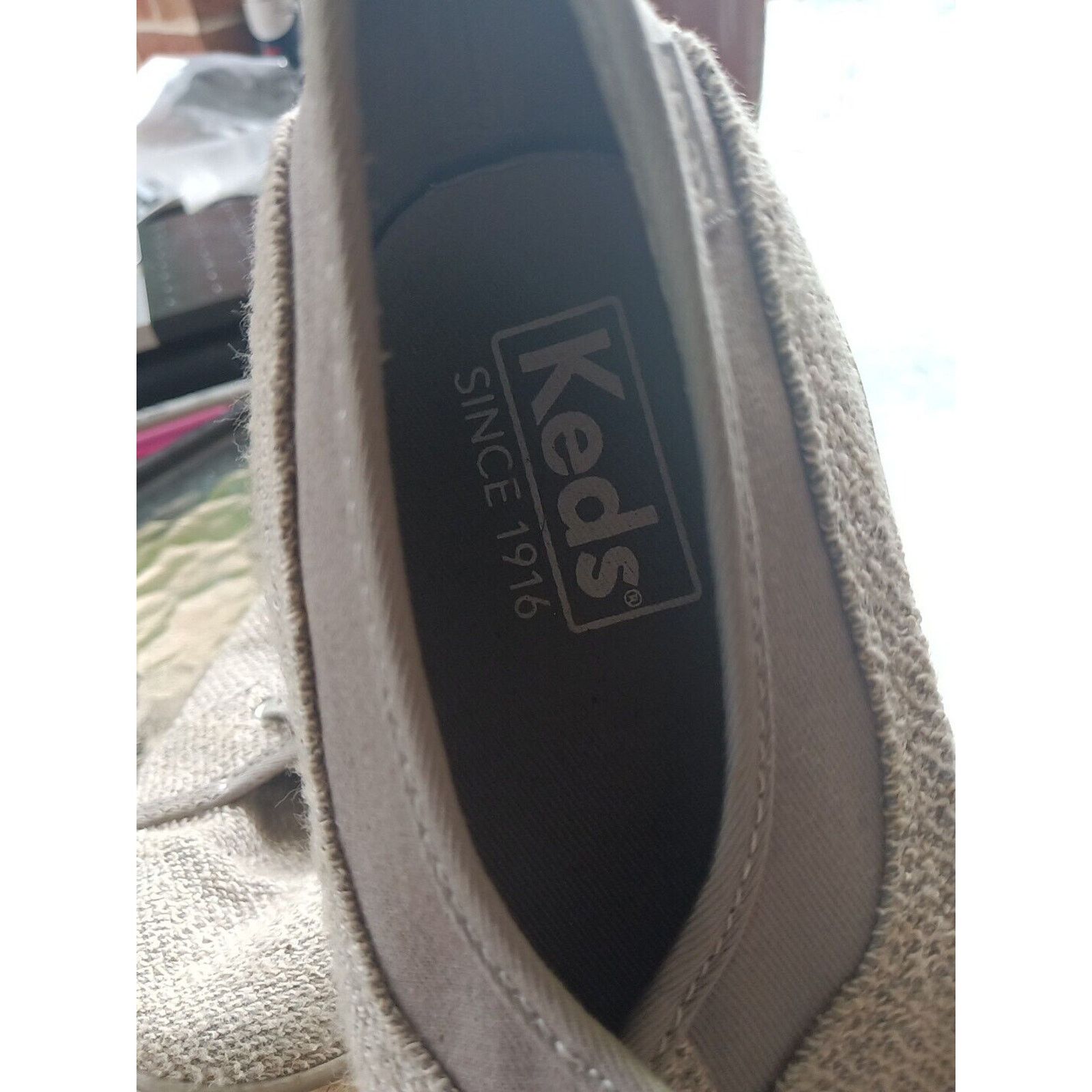 Keds KEDS Gray Lace Up Fashion Sneakers Fabric Women’s Size 9 Size US 9 / IT 39 - 7 Thumbnail