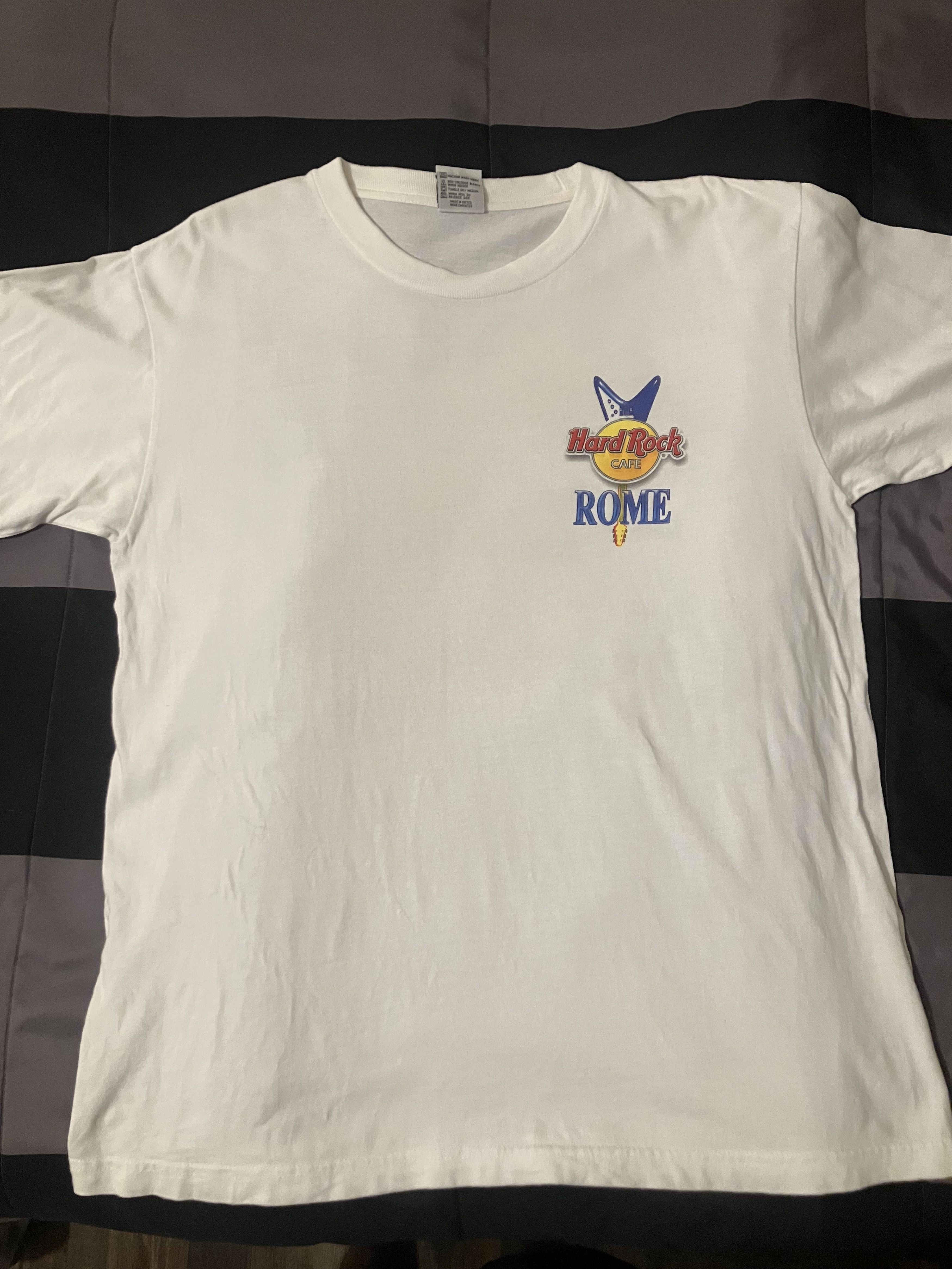 Hard Rock Cafe Vintage Hard Rock Cafe Rome Shirt Size US L / EU 52-54 / 3 - 3 Thumbnail