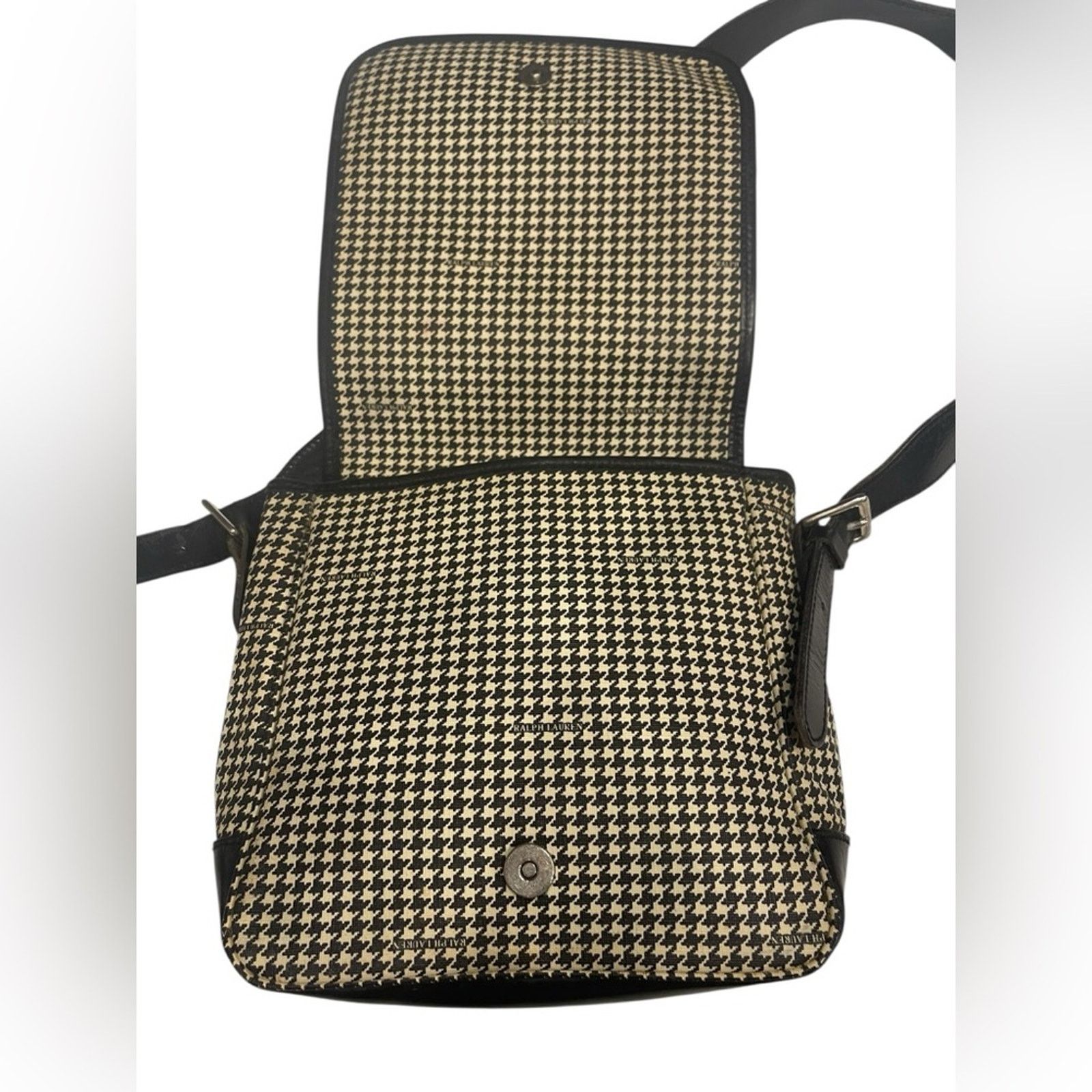 Ralph Lauren Ralph Lauren Houndstooth Crossbody Bag Size ONE SIZE - 6 Thumbnail