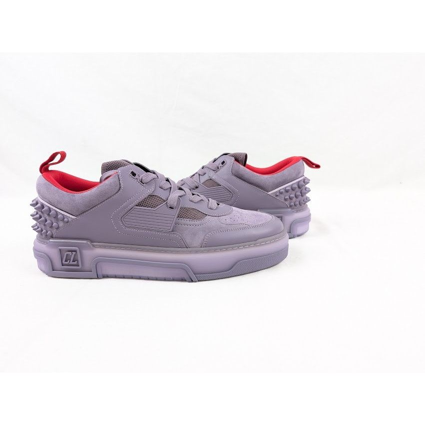 Christian Louboutin o1rshd1 Astroloubi Flat Low-Top Sneakers in Parme Size US 12 / EU 45 - 16 Thumbnail