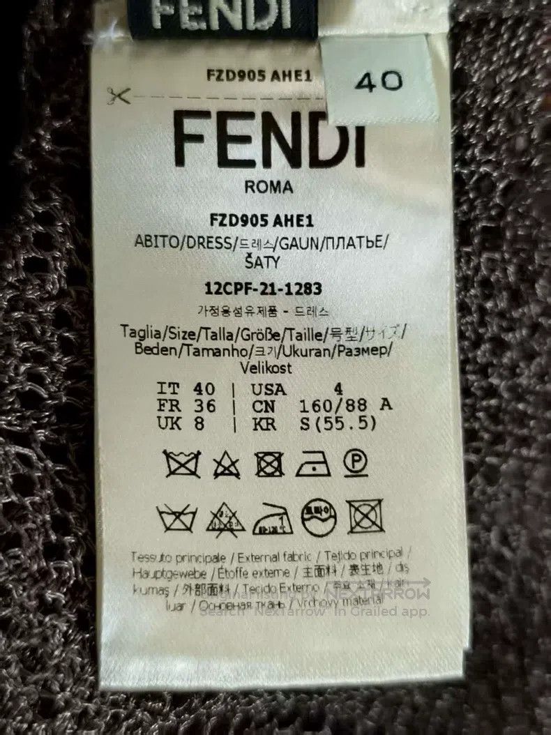 Fendi Fendi Dress Size XS / US 0-2 / IT 36-38 - 4 Thumbnail