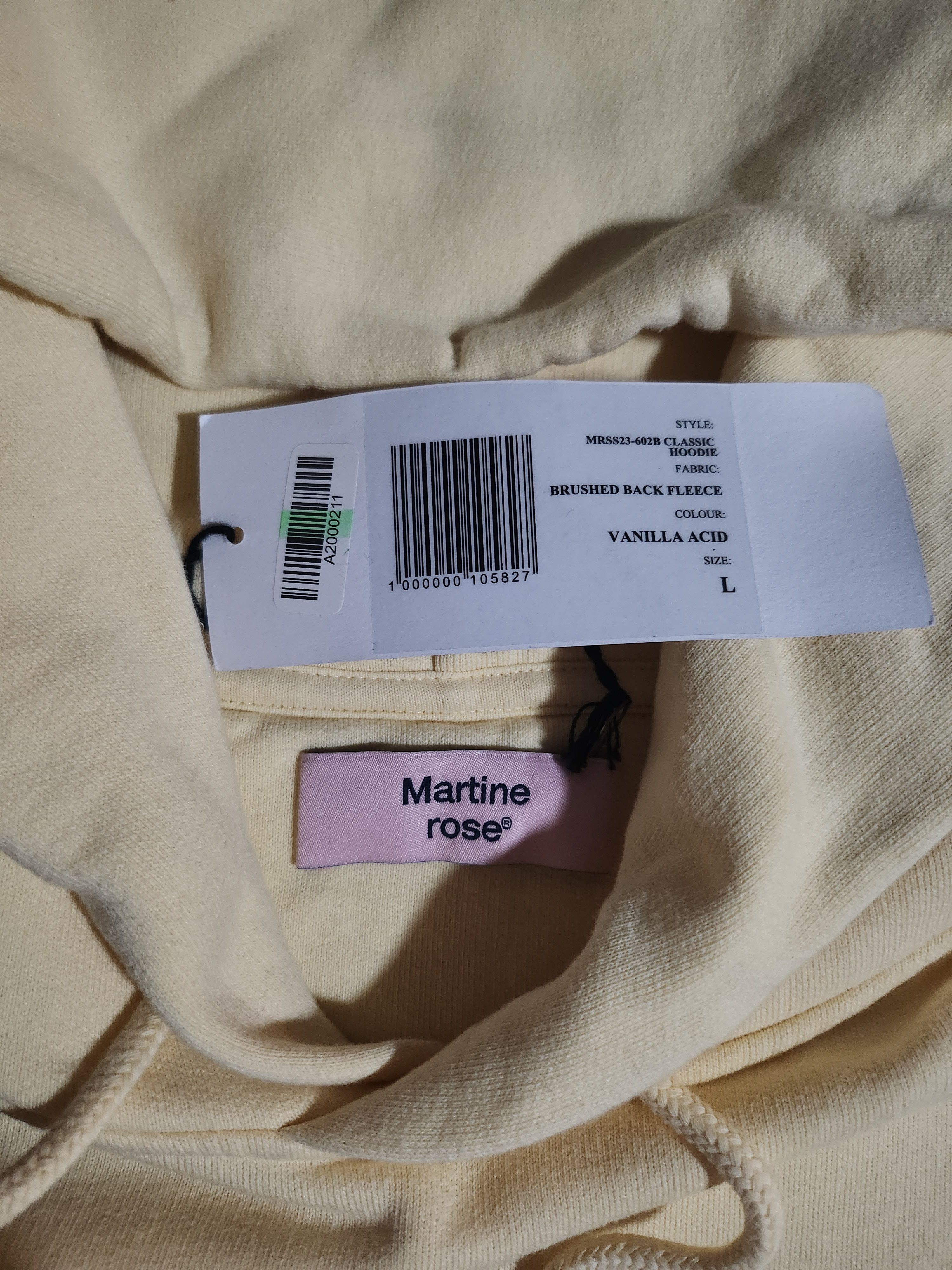 Martine Rose Smiley Face Oversized Hoodie Size US L / EU 52-54 / 3 - 5 Thumbnail