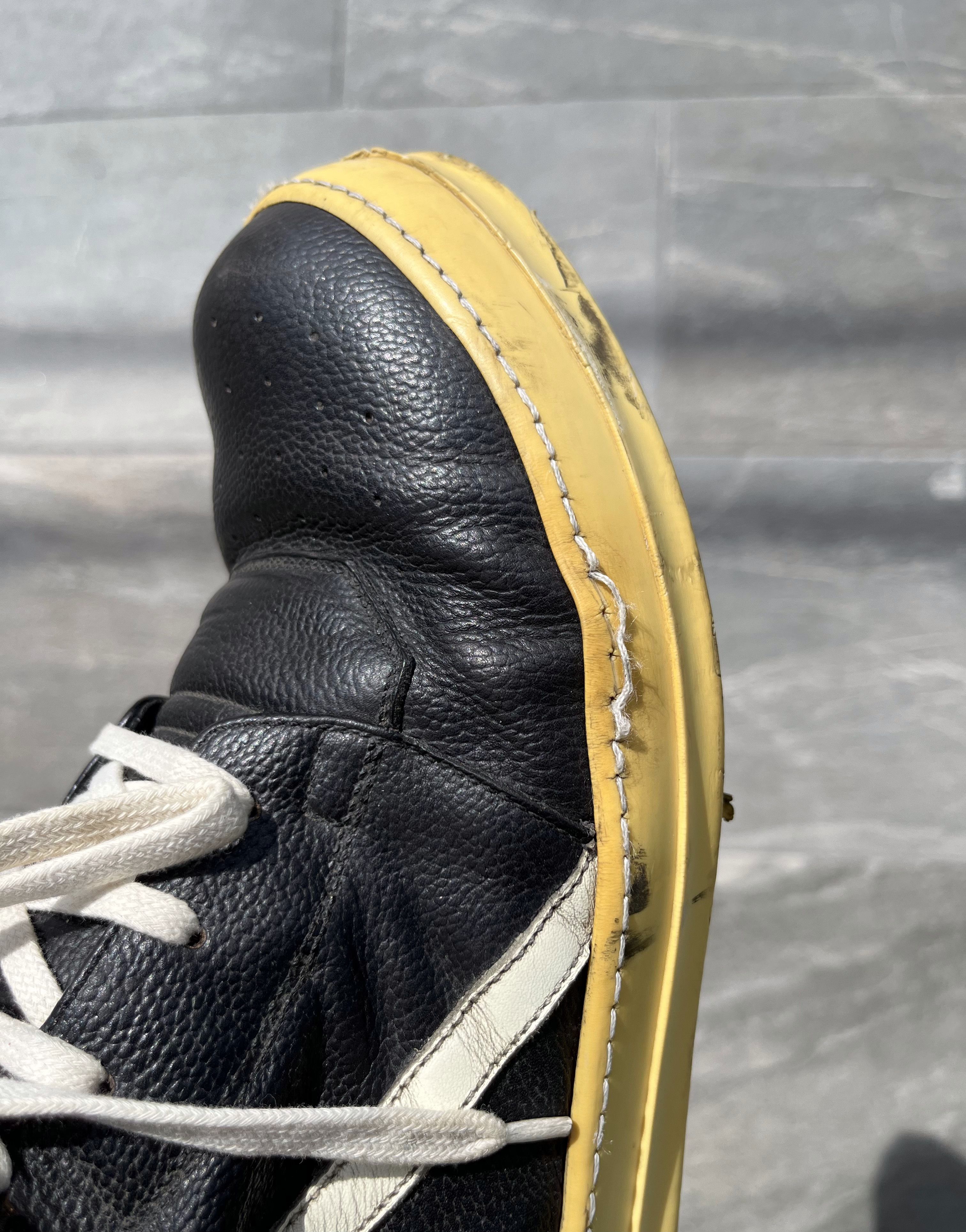 Rick Owens Rick Owens SS15 Milk Geo Basket Sneaker Size US 8 / EU 41 - 5 Thumbnail