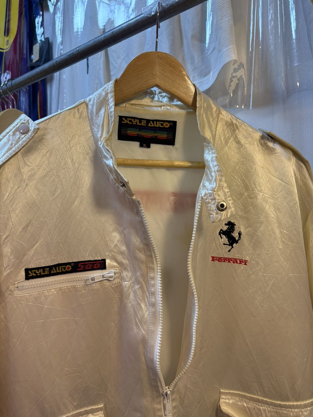 Ferrari Rare Vintage 80s Ferrari World Champion Jacket Size US XL / EU 56 / 4 - 10 Thumbnail