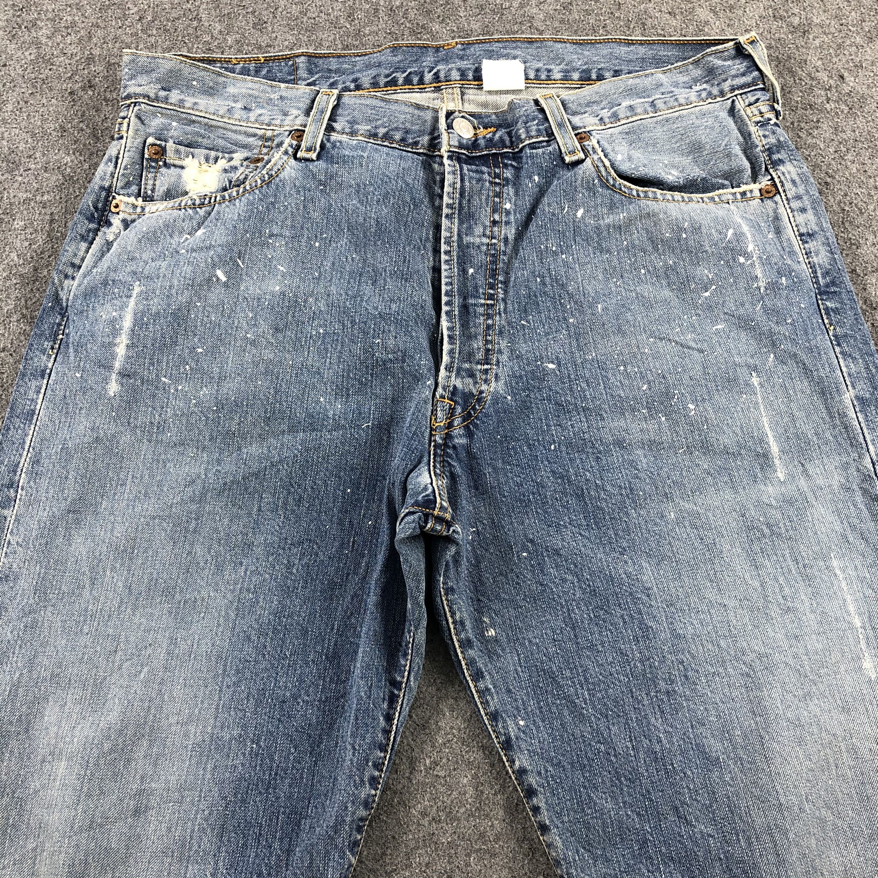 Levi's 90s Vintage Levis 501 Jeans-JM1883 Size US 37 - 3 Thumbnail